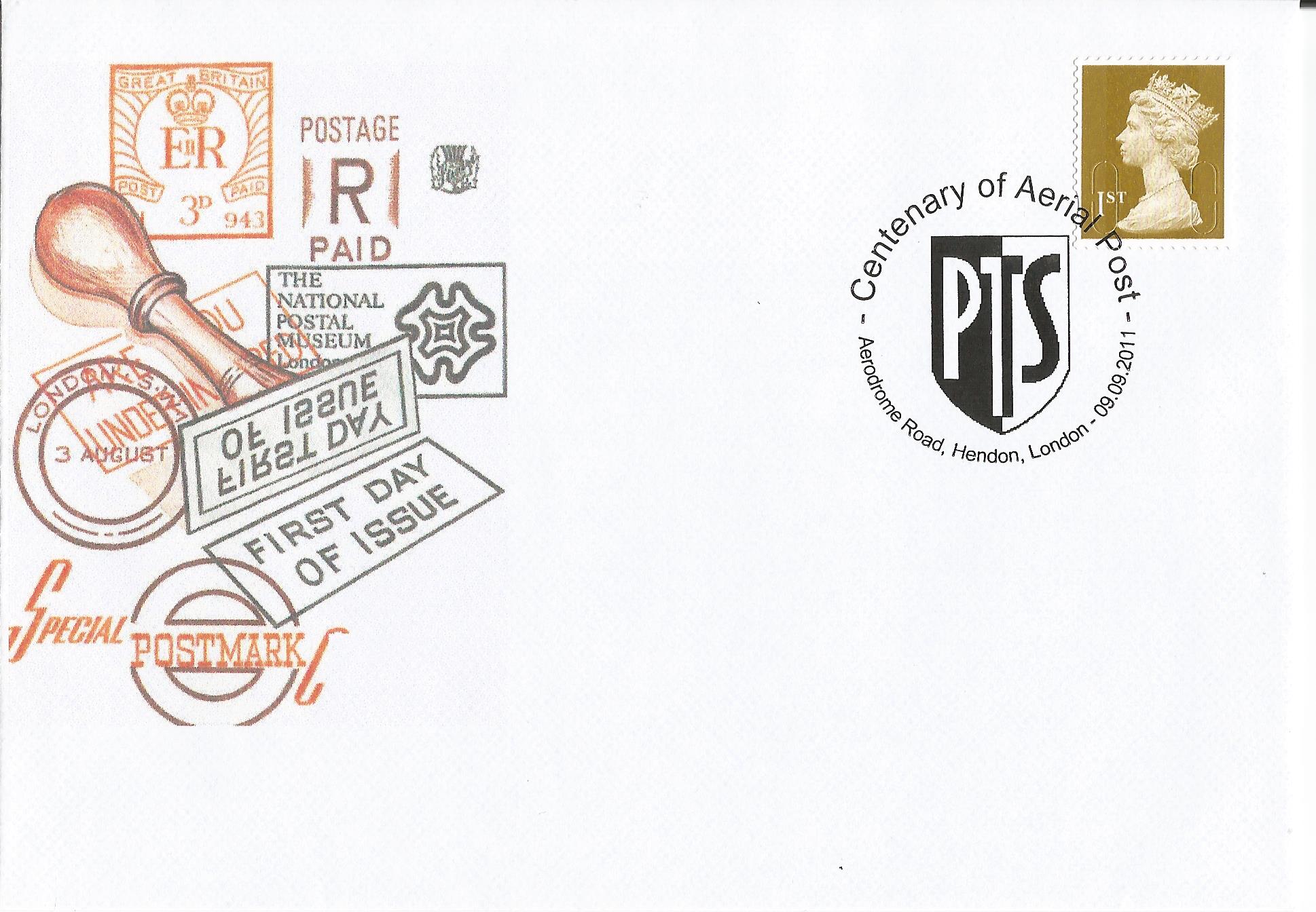 Centenary of Aerial Post PTS Aerodrome Road Hendon London_17937