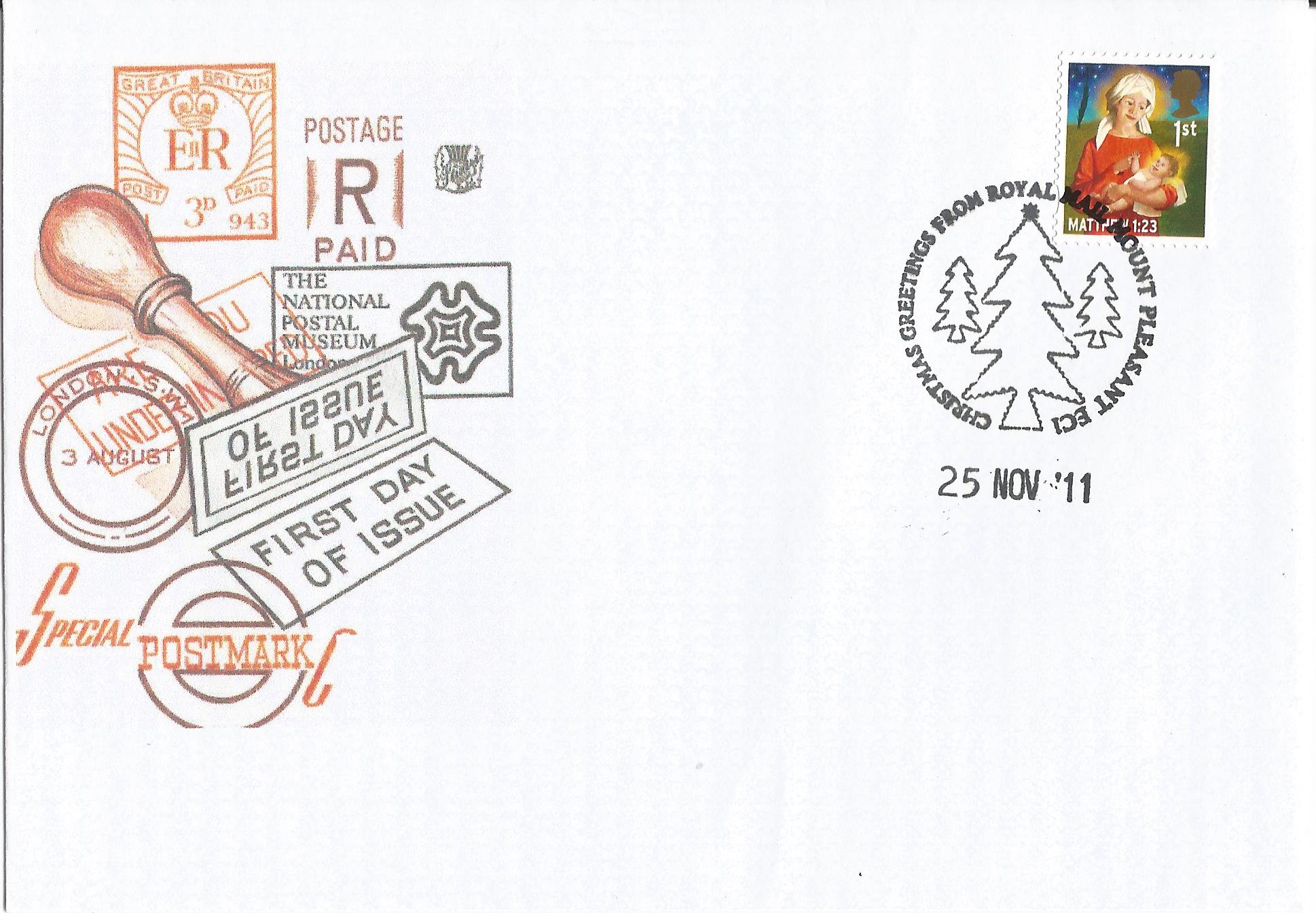 Christmas Greetings from Royal Mail Mount Pleasant EC1_18026