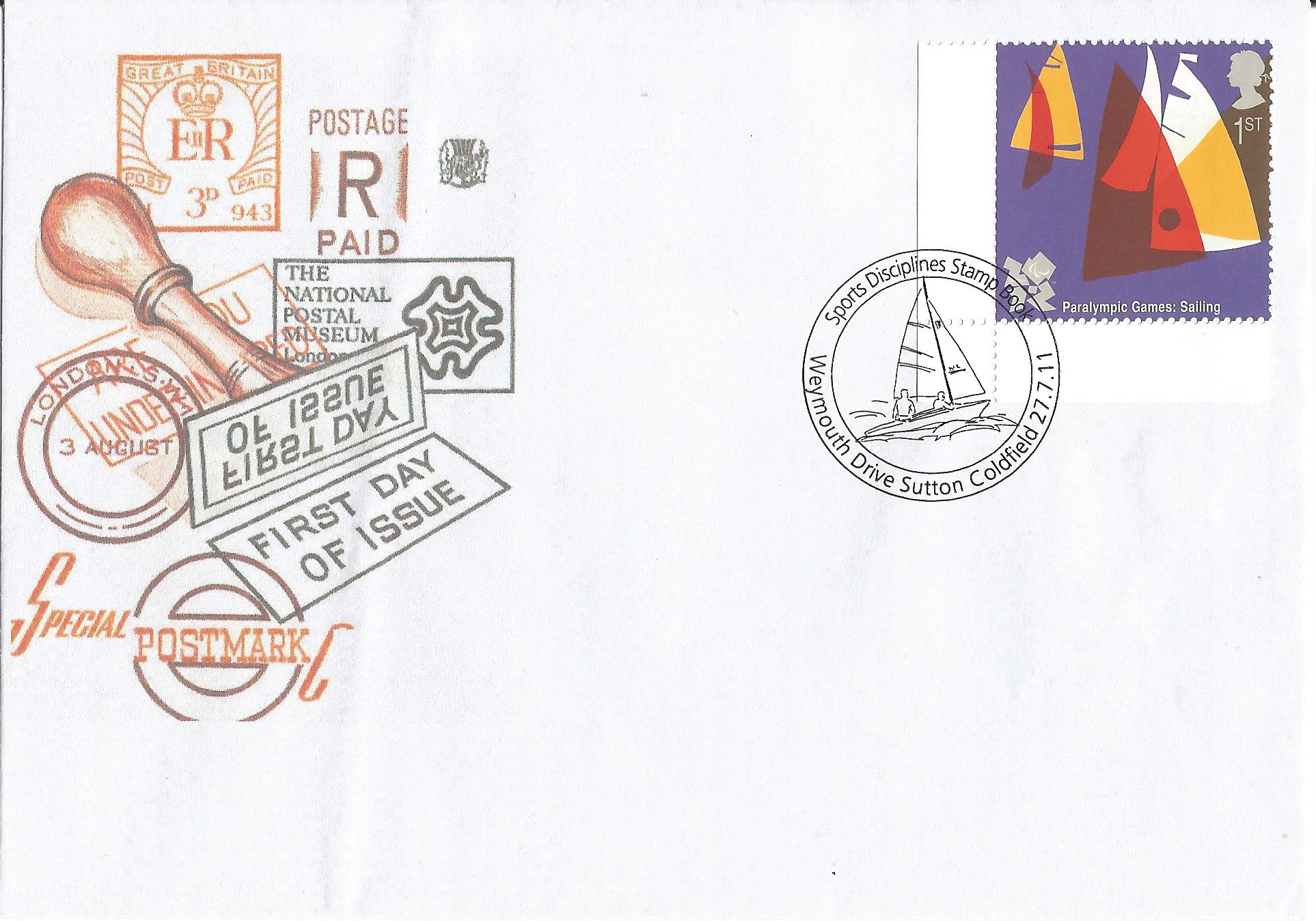 Sports Disciplines Stamp Book Weymouth Drive Sutton Coldfield_17908