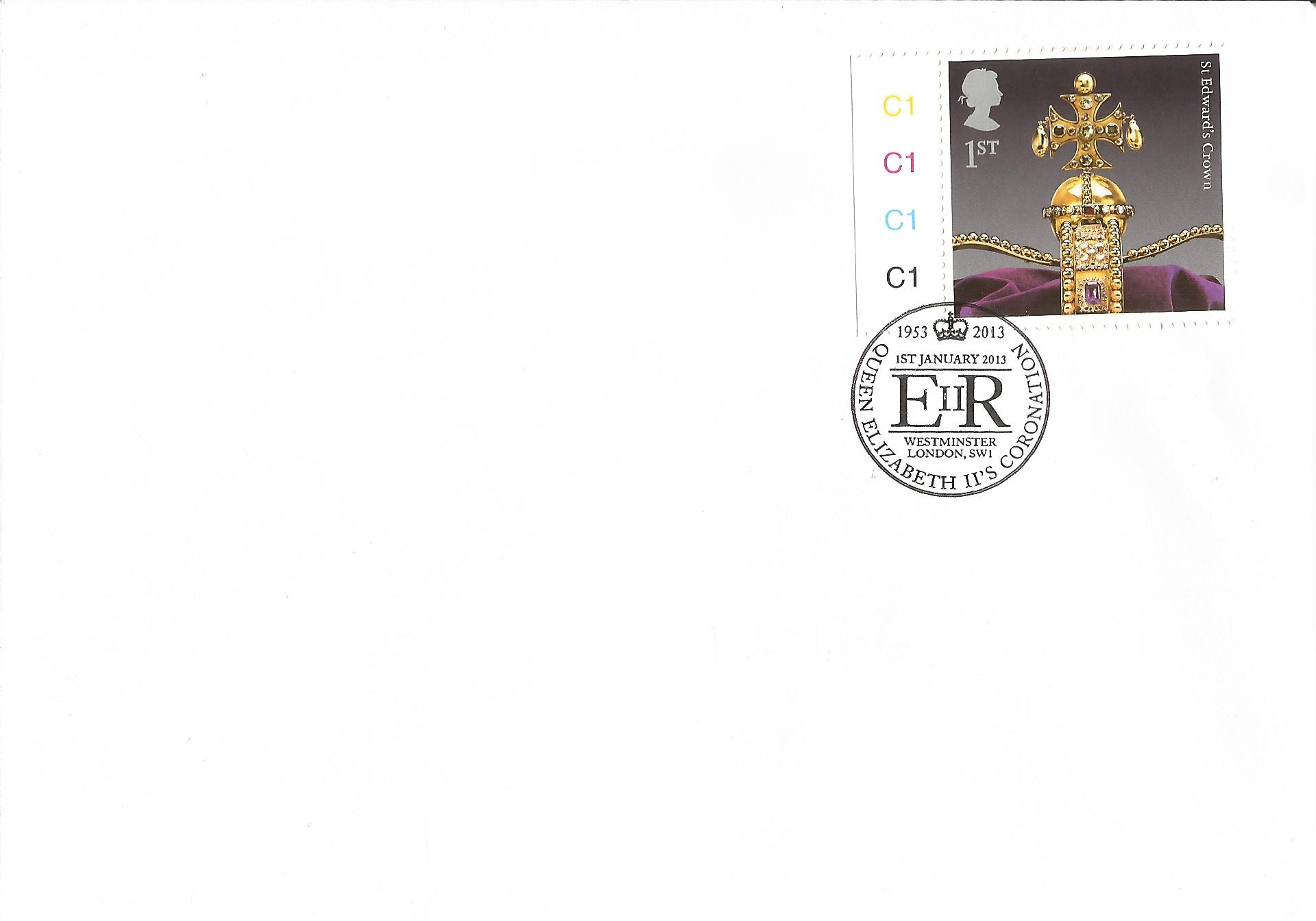 Queen Elizabeth II's Coronation E II R 1953 2013 Westminster London SW1_18384