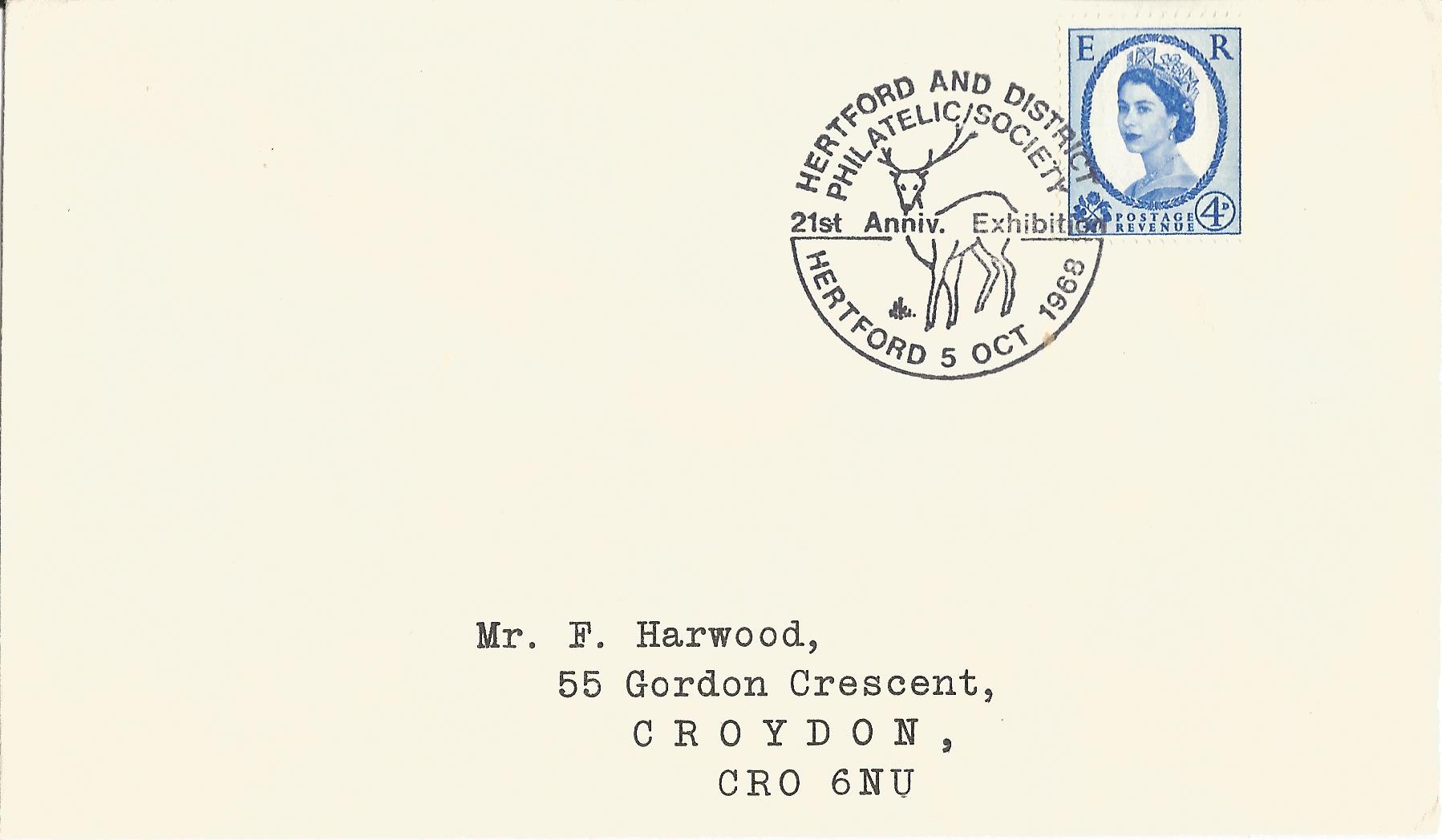 Hertfordshire and District Philatelic Society 21st Anniv Exhibition Hertford_922
