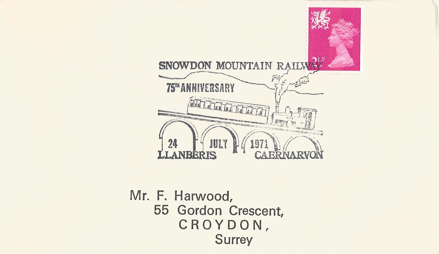 75th Anniversary Snowdon Mountain Railway LLanberis Caernarvon_1695