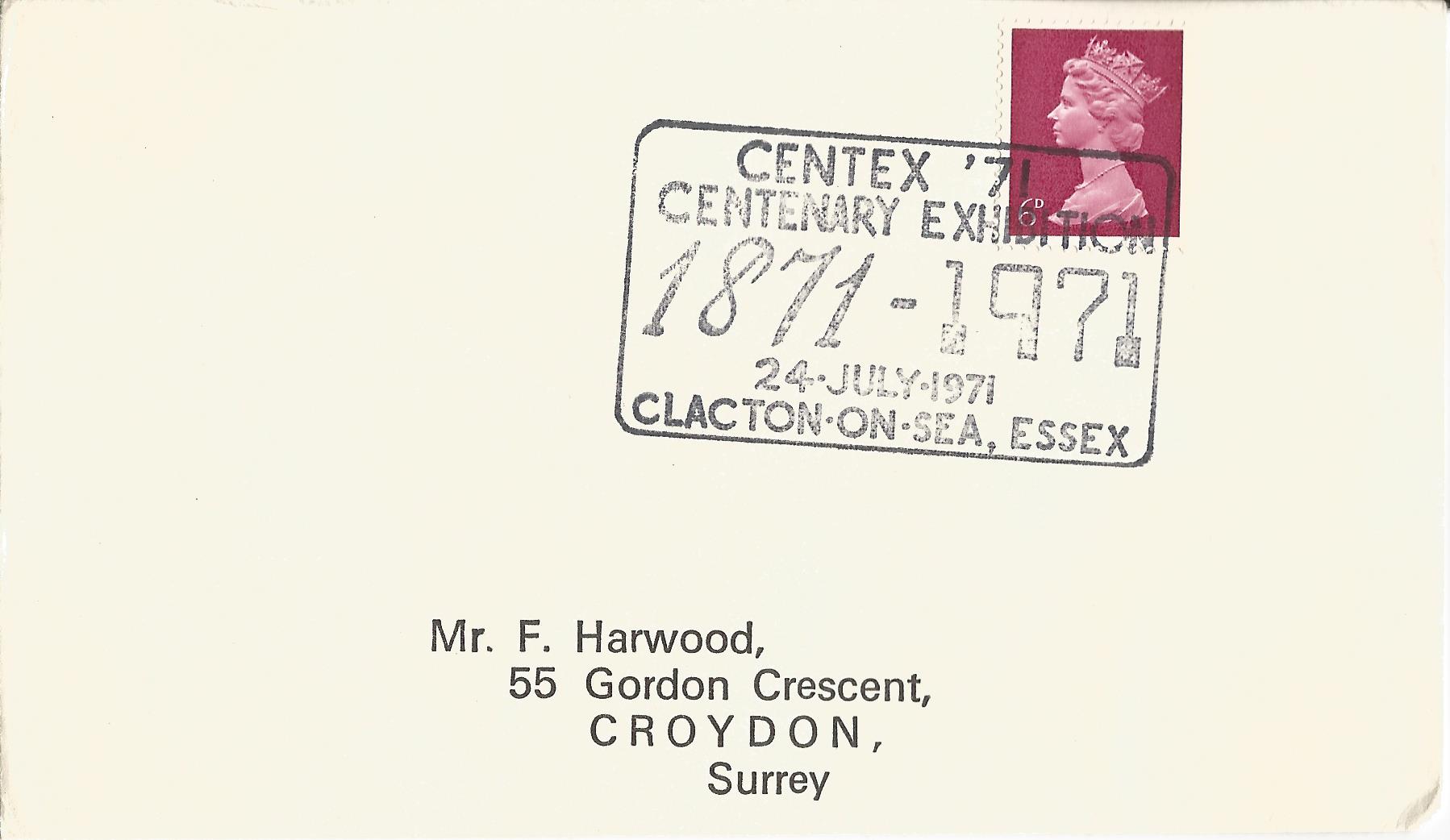 Centex '71 Centenary Exhibition 1871 - 1971 Clacton on Sea Essex_1694