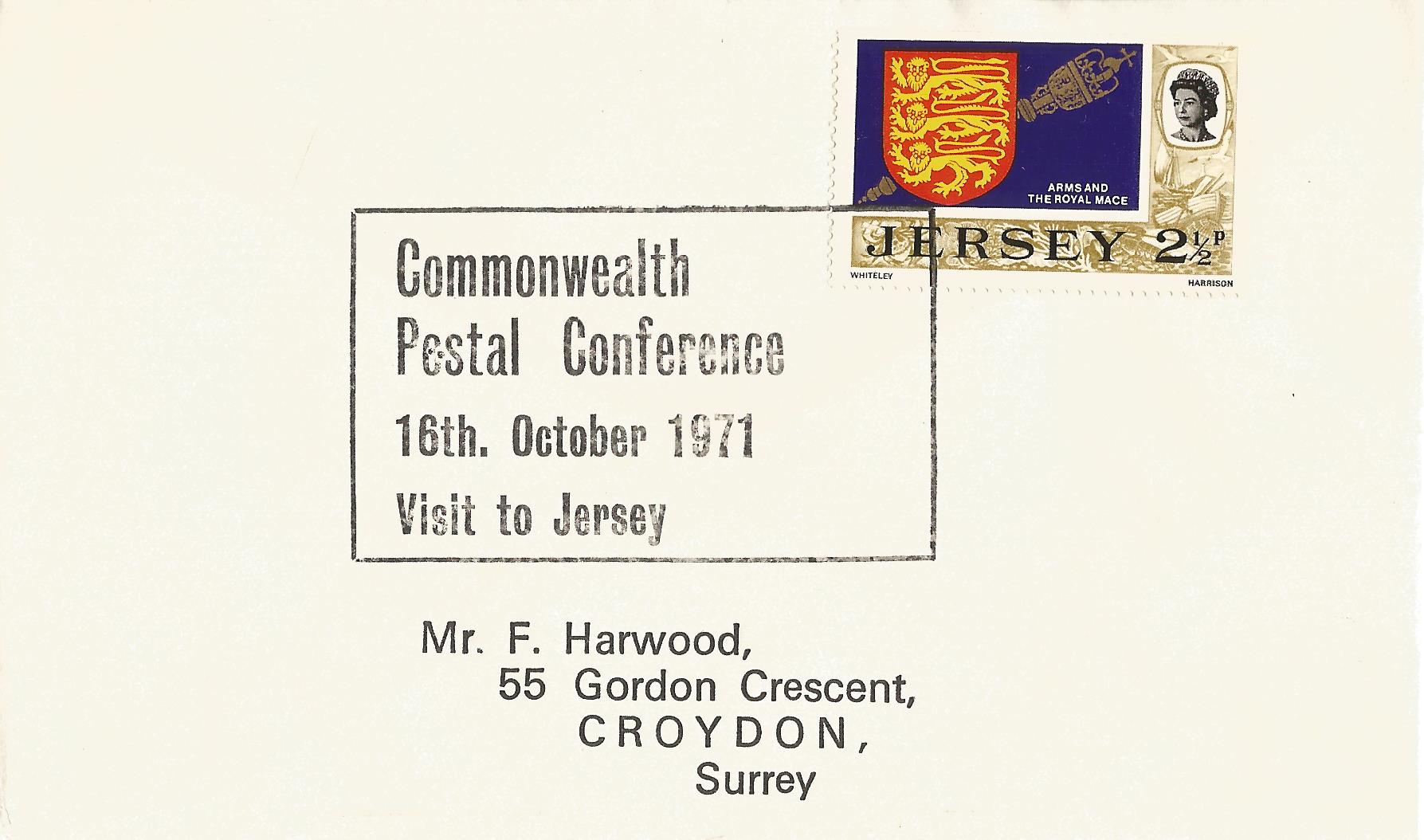 Commonwealth Postal Conference Visit to Jersey_J 22