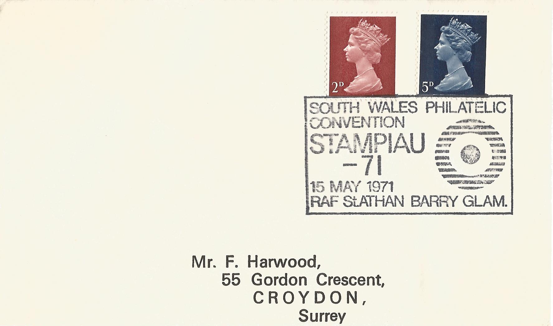 South Wales Philatelic Convention STAMPIAU -71 RAF St Athan Barry Glam_1622