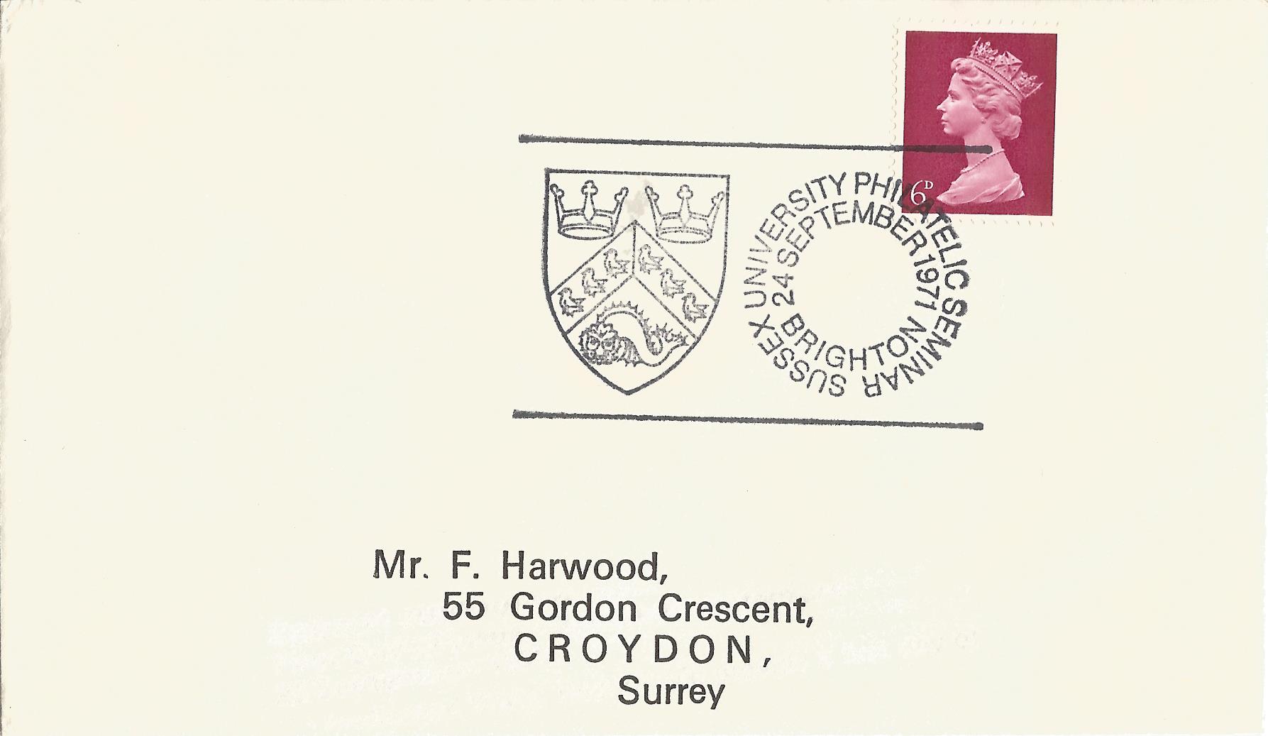 Sussex University Philatelic Seminar Brighton_1752