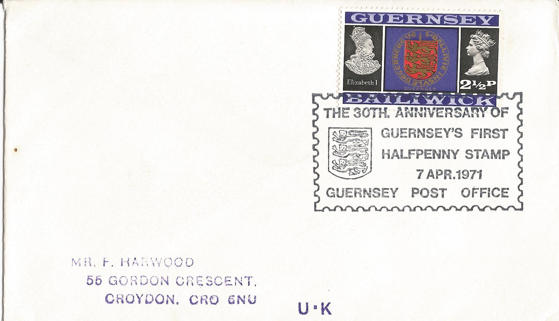 The 30th Anniversary of Guernsey's First Halfpenny Stamp Guernsey Post Office_G 4