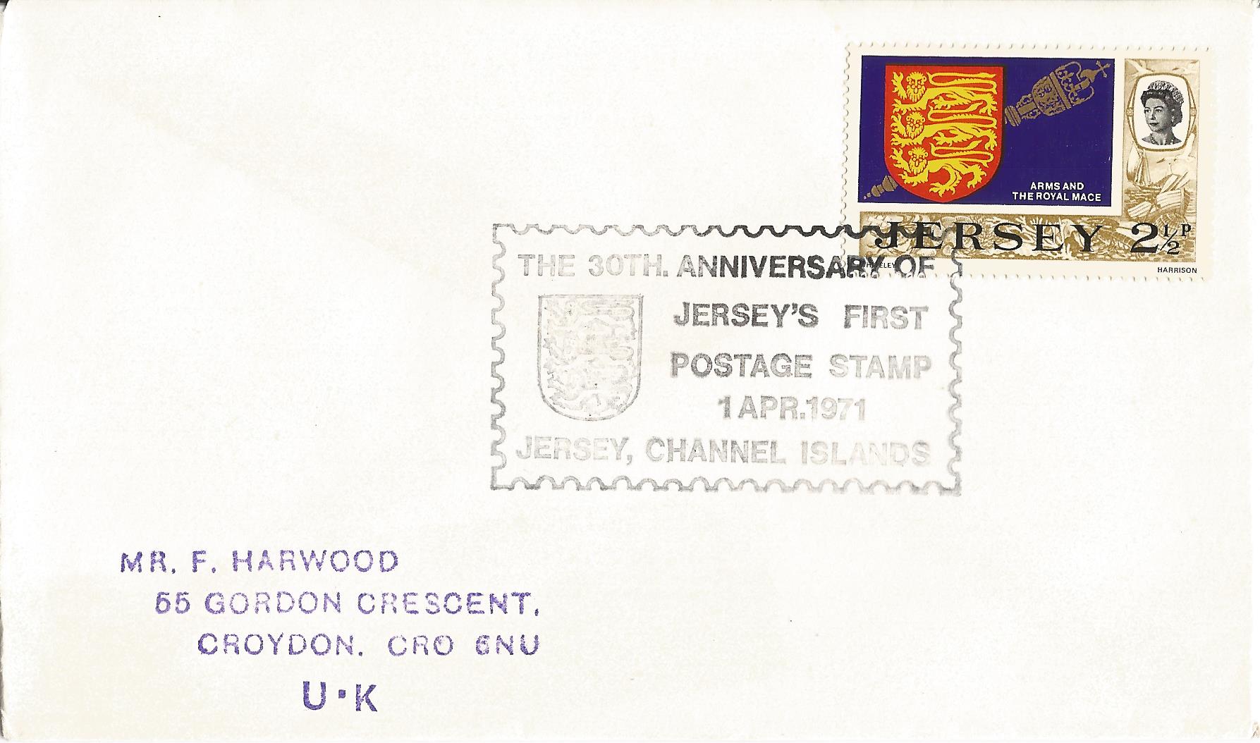 The 30th Anniversary of Jersey's First Postage Stamp Jersey Channel Islands_J 10