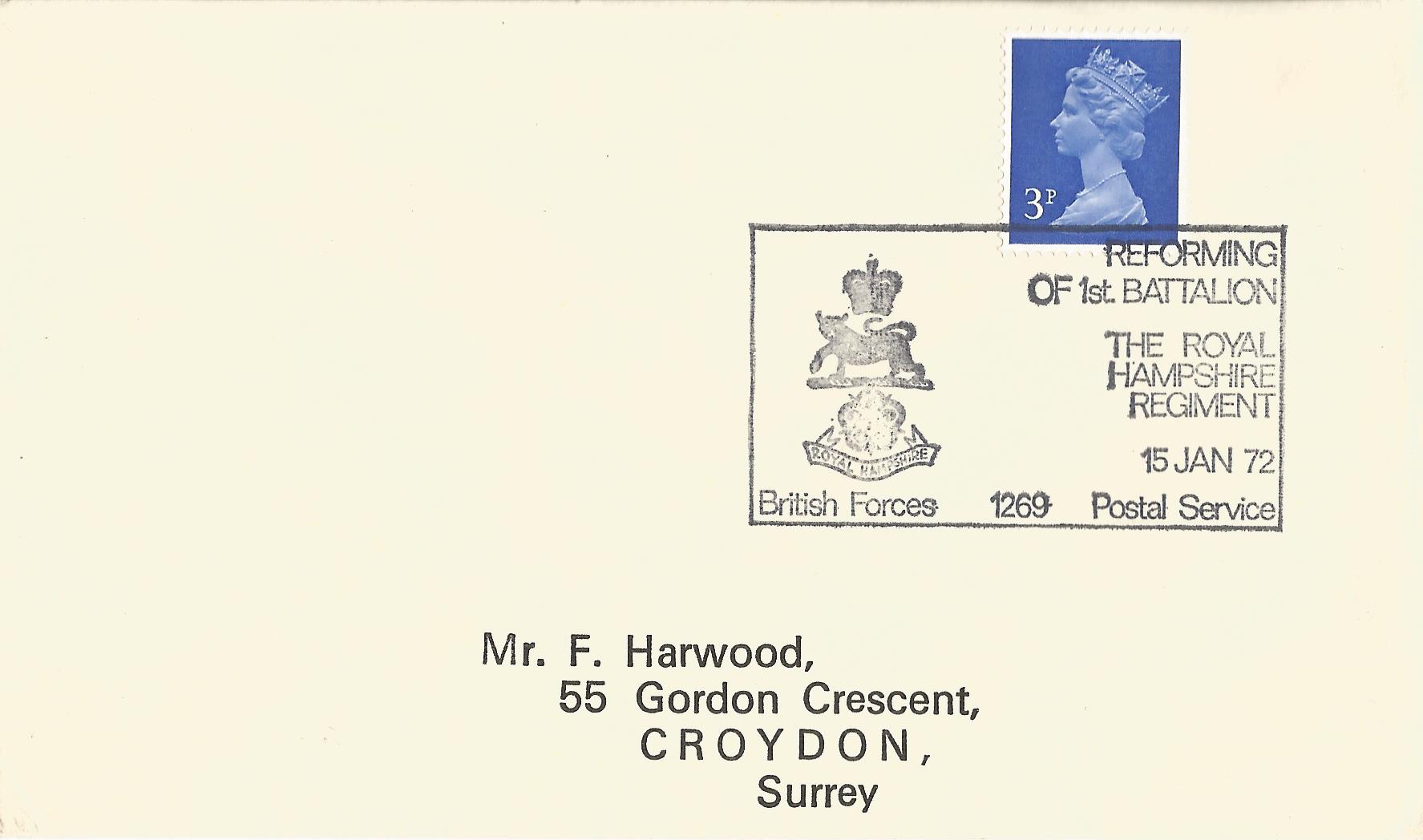 Reforming of 1st Battalion The Royal Hampshire Regiment BFPS_1826