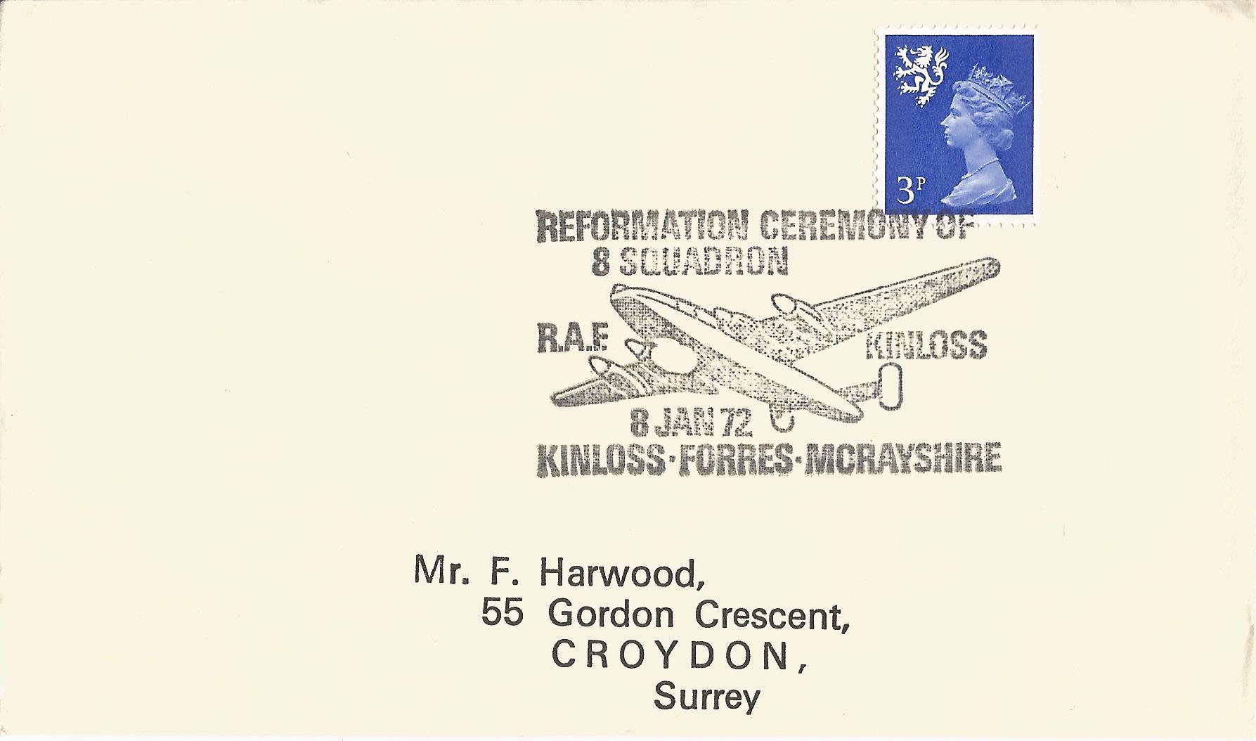Reformation Ceremony of 8 Squadron RAF Kinloss Kinloss Forres Morayshire_1821