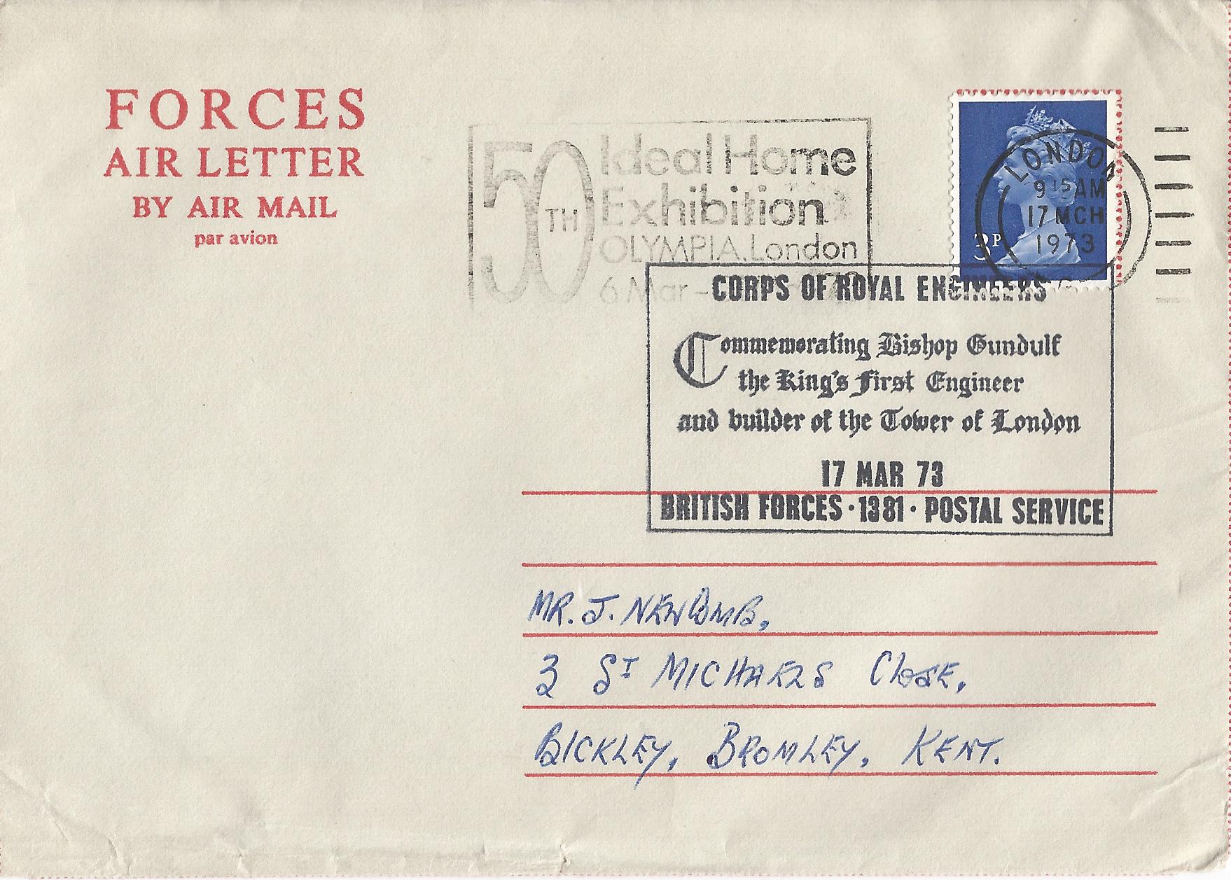Corps of Royal Engineers Commemorating Bishop Gundulf the Kings first Engineer and builder of the Tower of London BFPS_2148