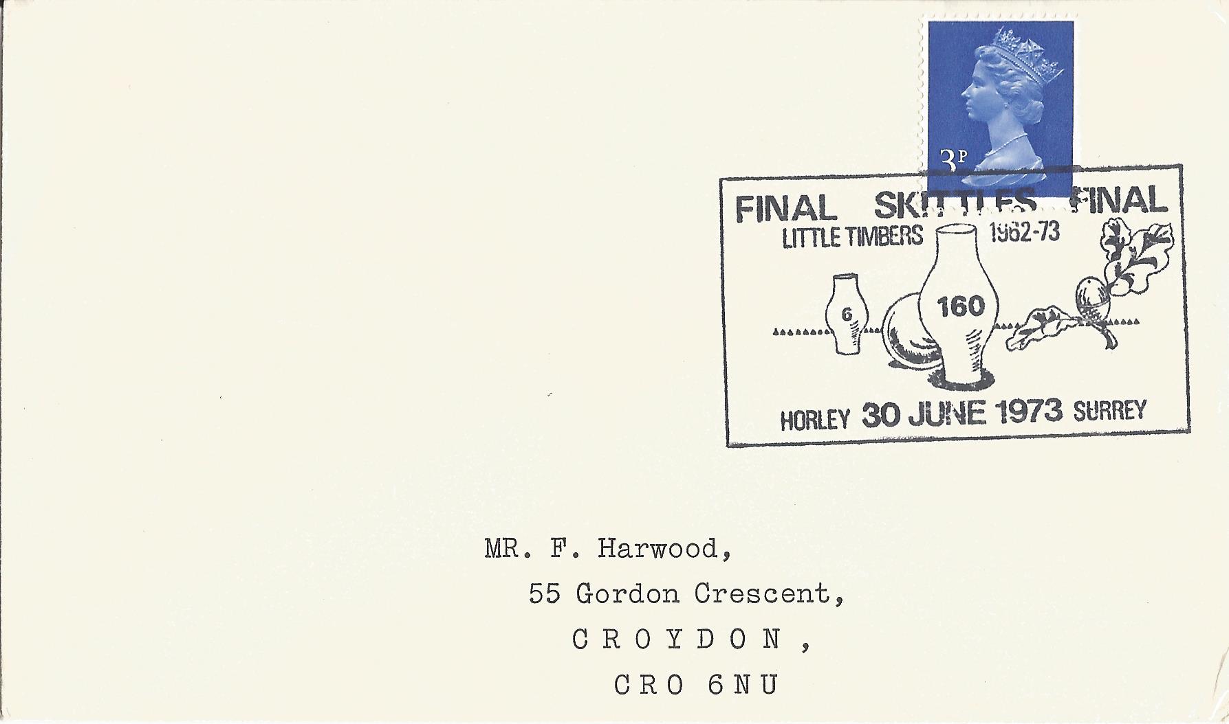 Final Skittles Final Little Timbers 1962-1973 Horley Surrey_2265