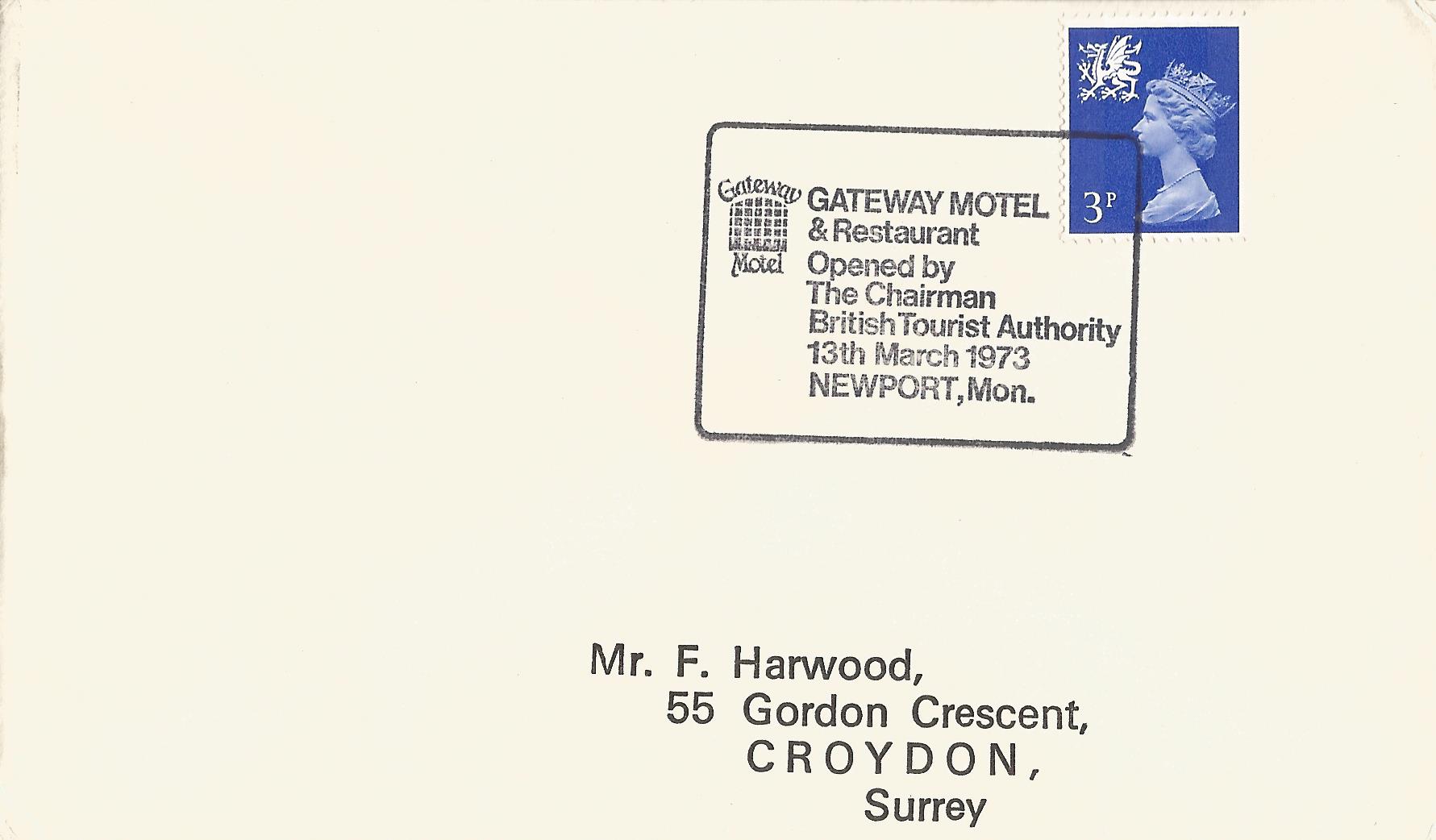 Gateway Motel & Restaurant Opened by The Chairman British Tourist Authority Newport Mon_2146