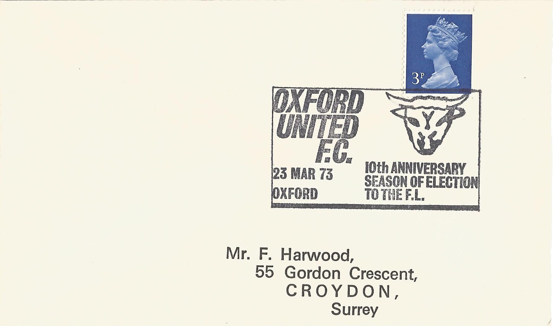 Oxford United FC 10th Anniversary Season of Election to the FL Oxford_2149