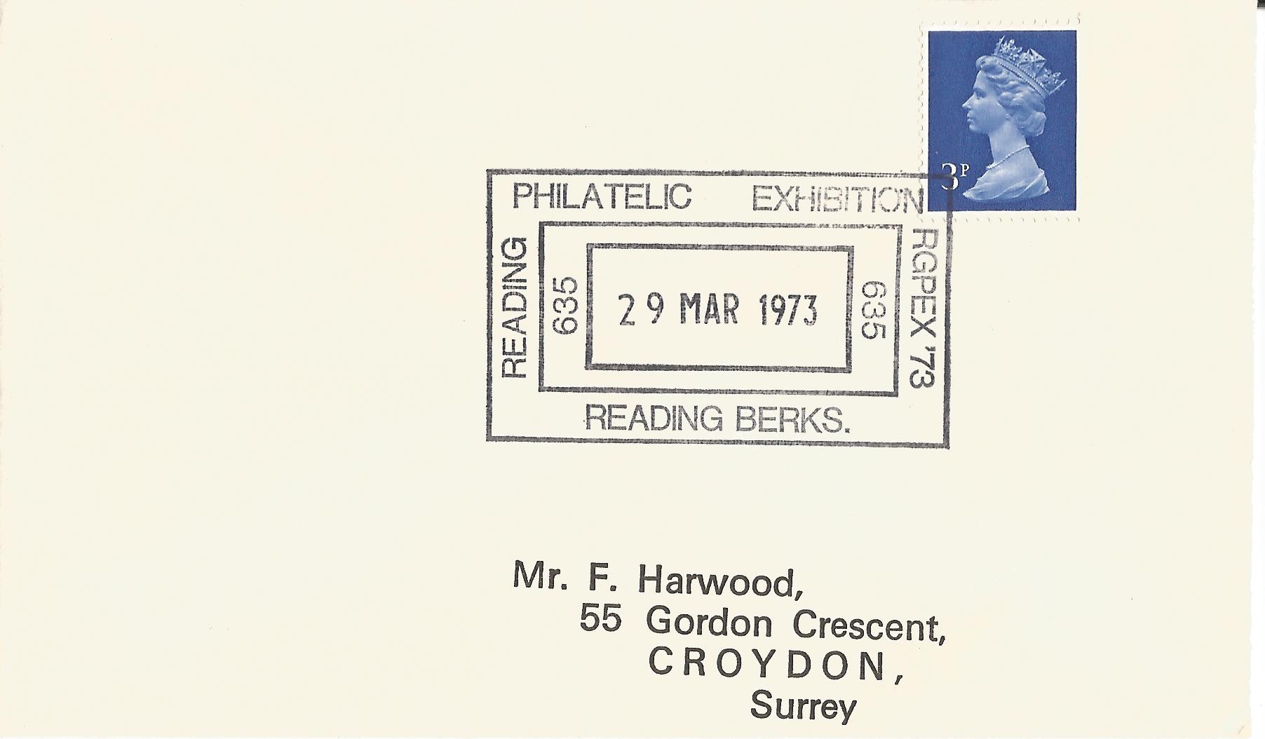 Reading Philatelic Exhibition RGPEX '73 Reading Berks_2153