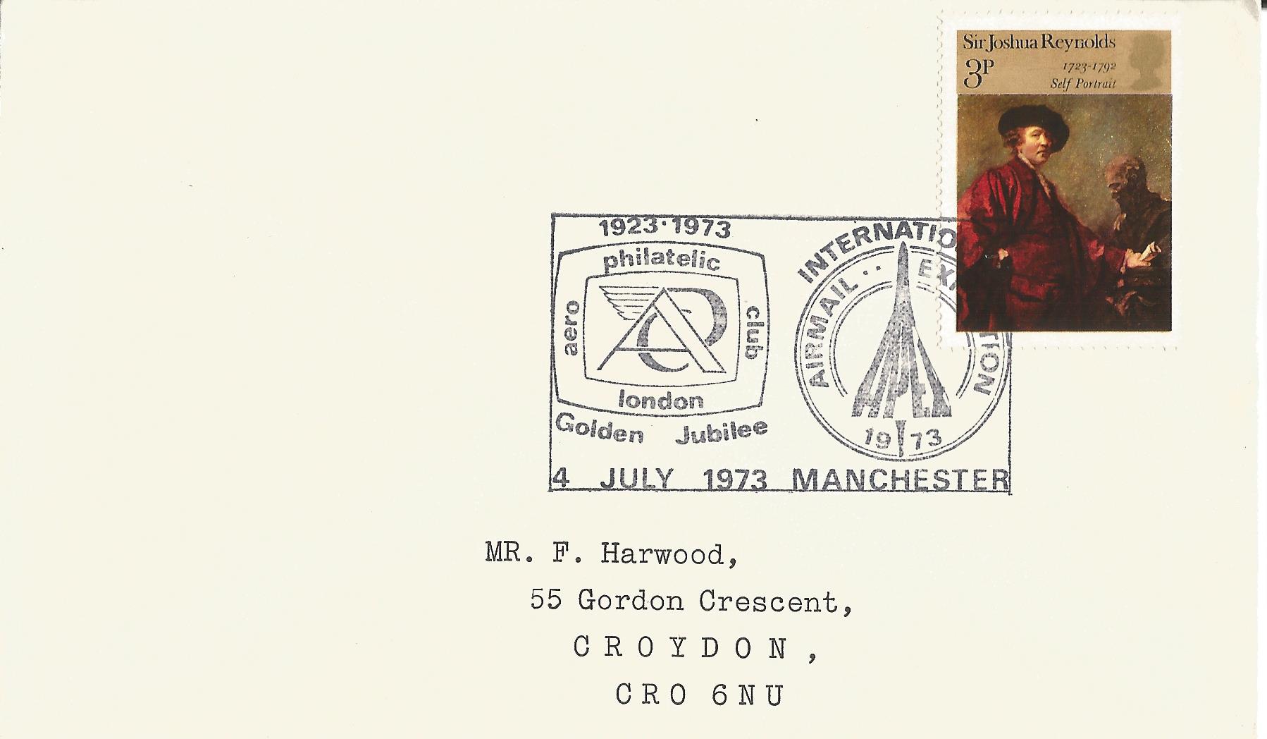 aero philatelic club london Golden Jubilee International Airmail Exhibition 1973 Manchester_2279