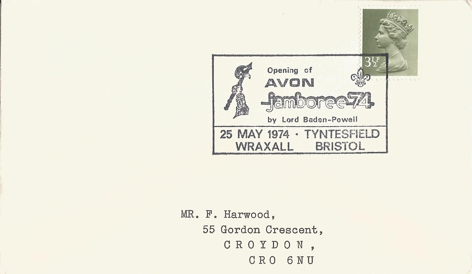 Opening of Avon Jamboree 74 by Lord Baden Powell Tyntesfield Wraxall Bristol_2562