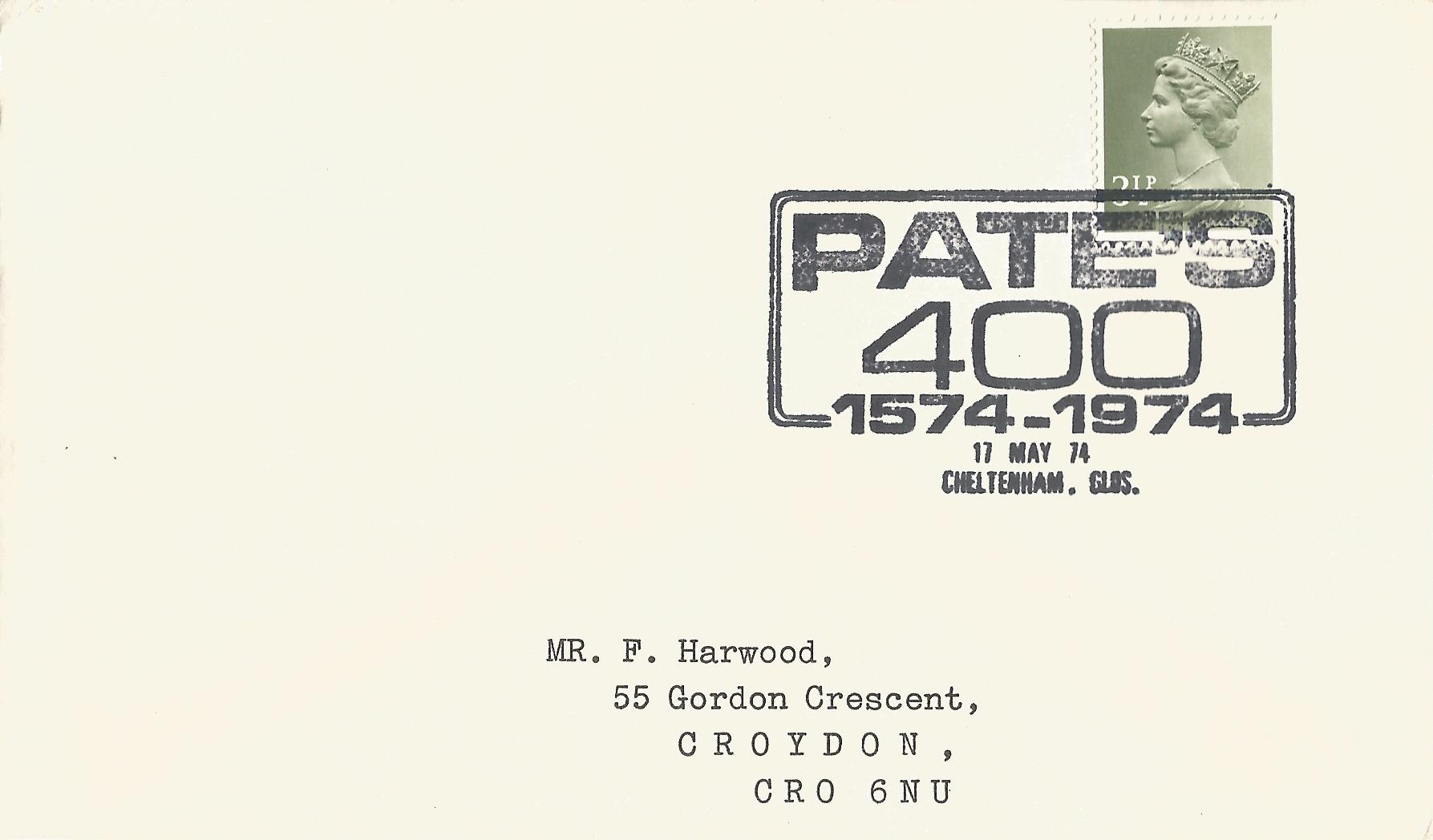 Pate's 400 1574 -1974 Cheltenham Glos_2552