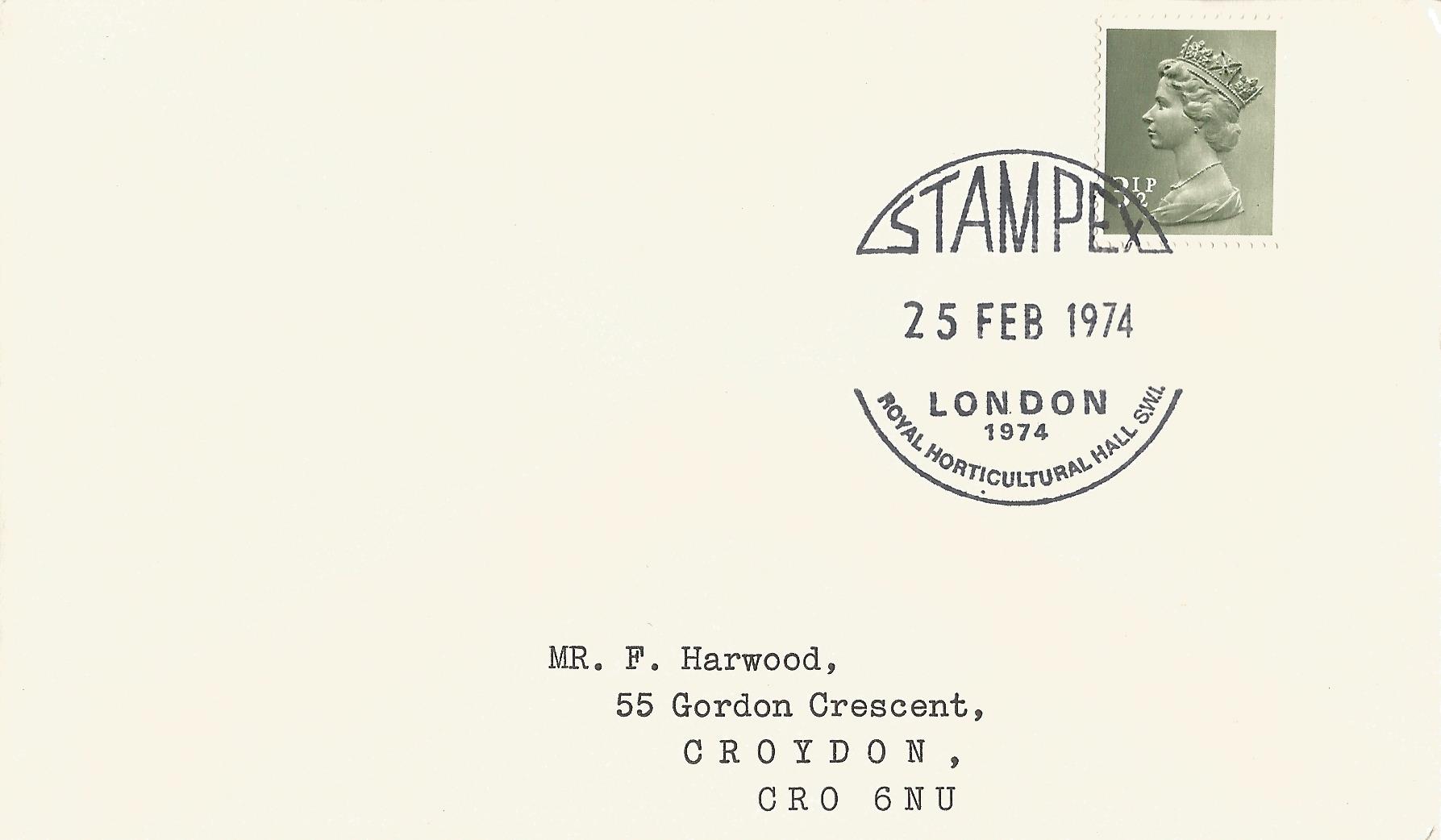 Stampex London 1974 Royal Horticultural Hall SW1_2474