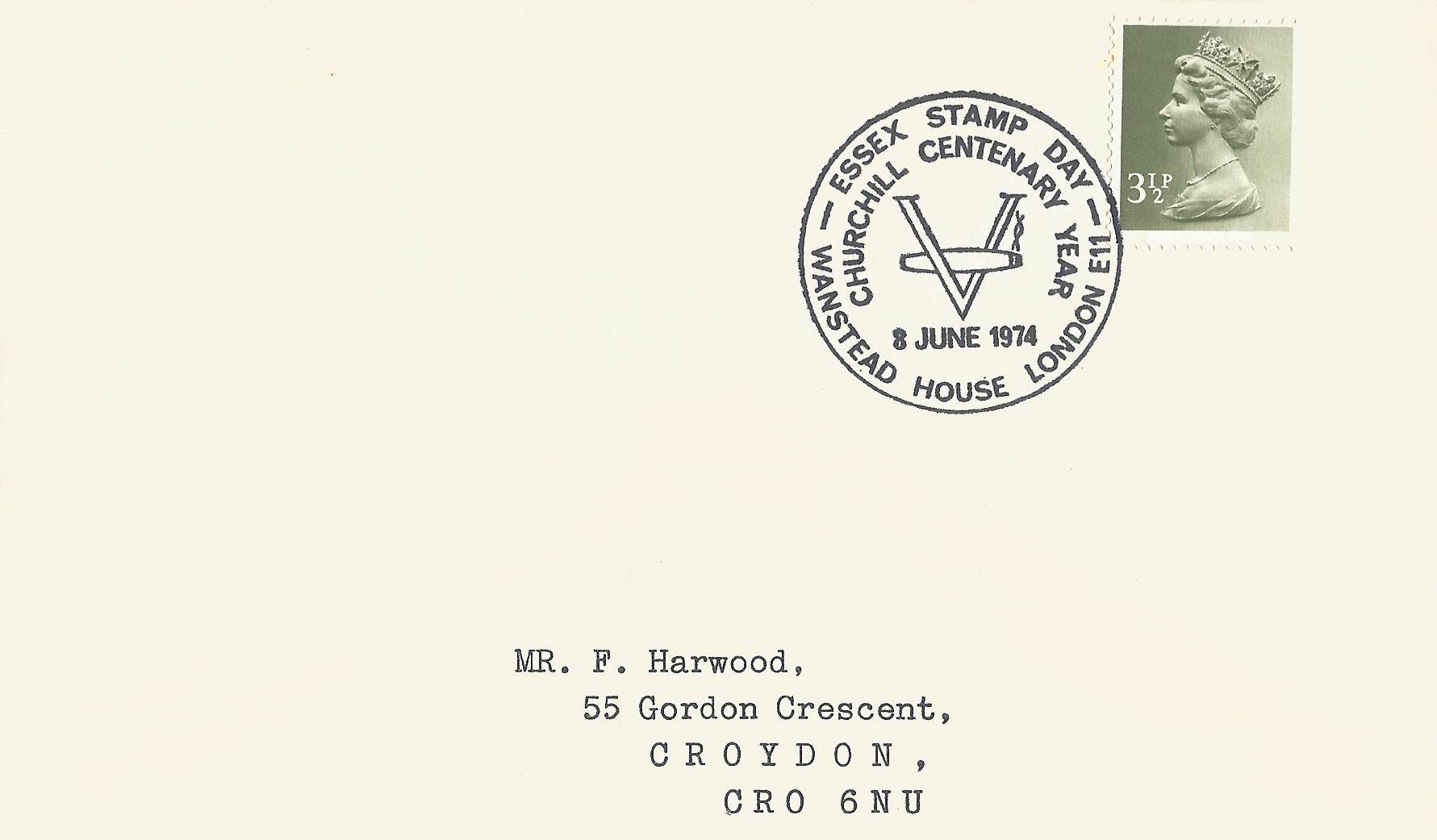 Essex Stamp Day Churchill Centenary Year Wanstead House London E11_2578