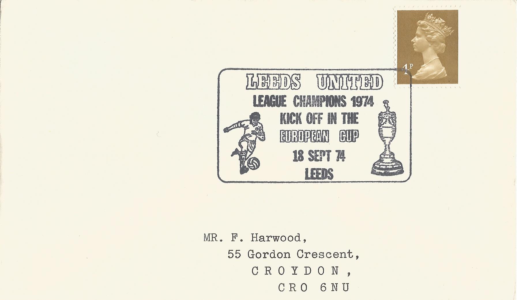 Leeds United League Champions 1974 Kick Off in the European Cup Leeds_2684