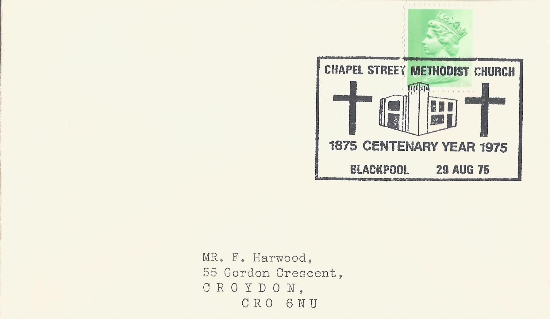 Chapel Street Methodist Church 1875 Centenary Year 1975 Blackpool_2905