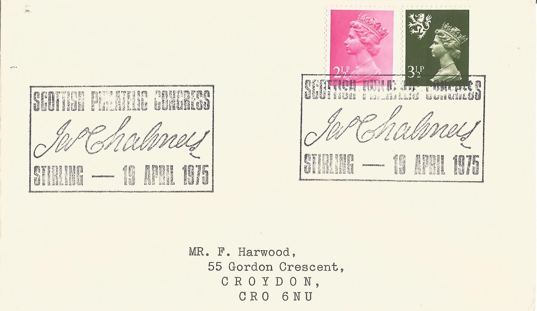 Scottish Philatelic Congress J W Chalmers Stirling_2774