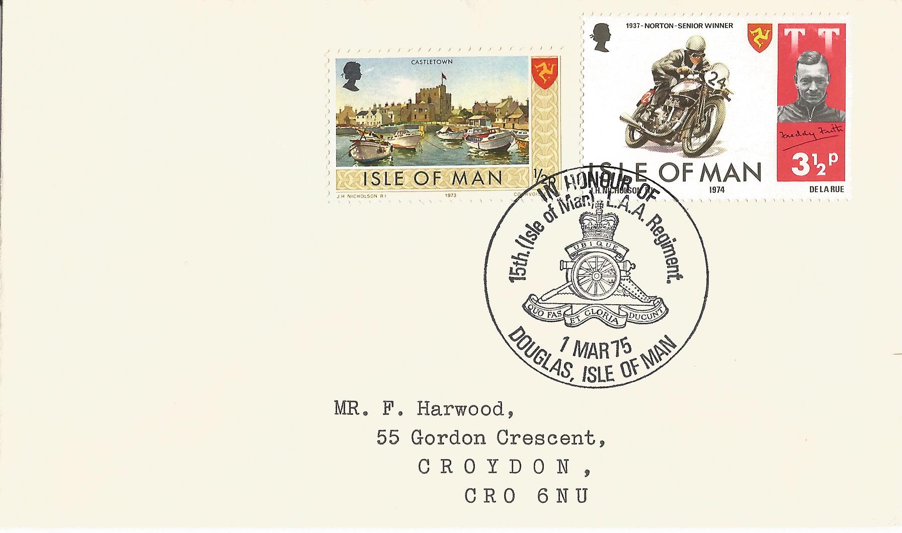 In Honour of 15th (Isle of Man) LAA Regiment Douglas Isle of Man_M12