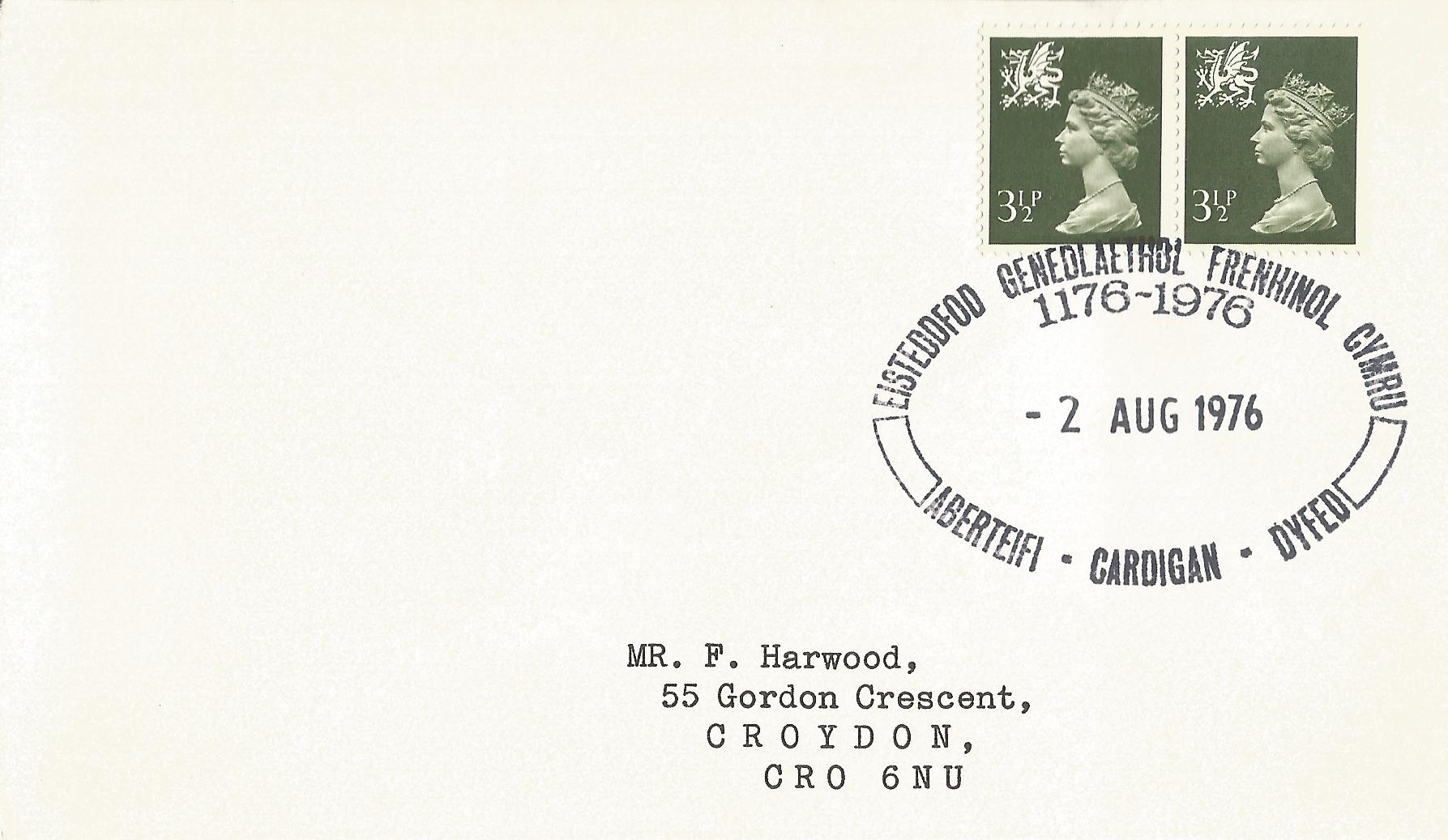 Eisteddfod Genedlaethol Frenhinol Cymru 1176-1976  Aberteifi Cardigan Dyfed_3081
