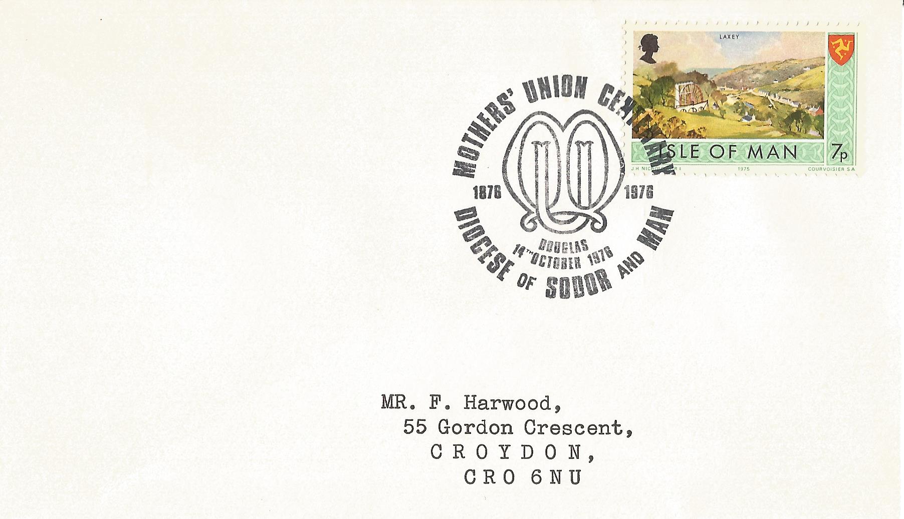 Mothers' Union Centenary 1876 1976 Diocese of Sodor and Man Douglas_M28