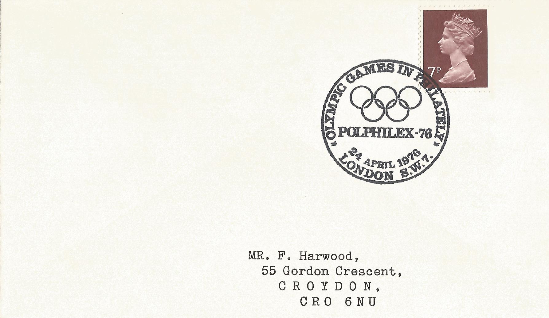 Olympic Games in Philately Polphilex 76 London SW7_2999