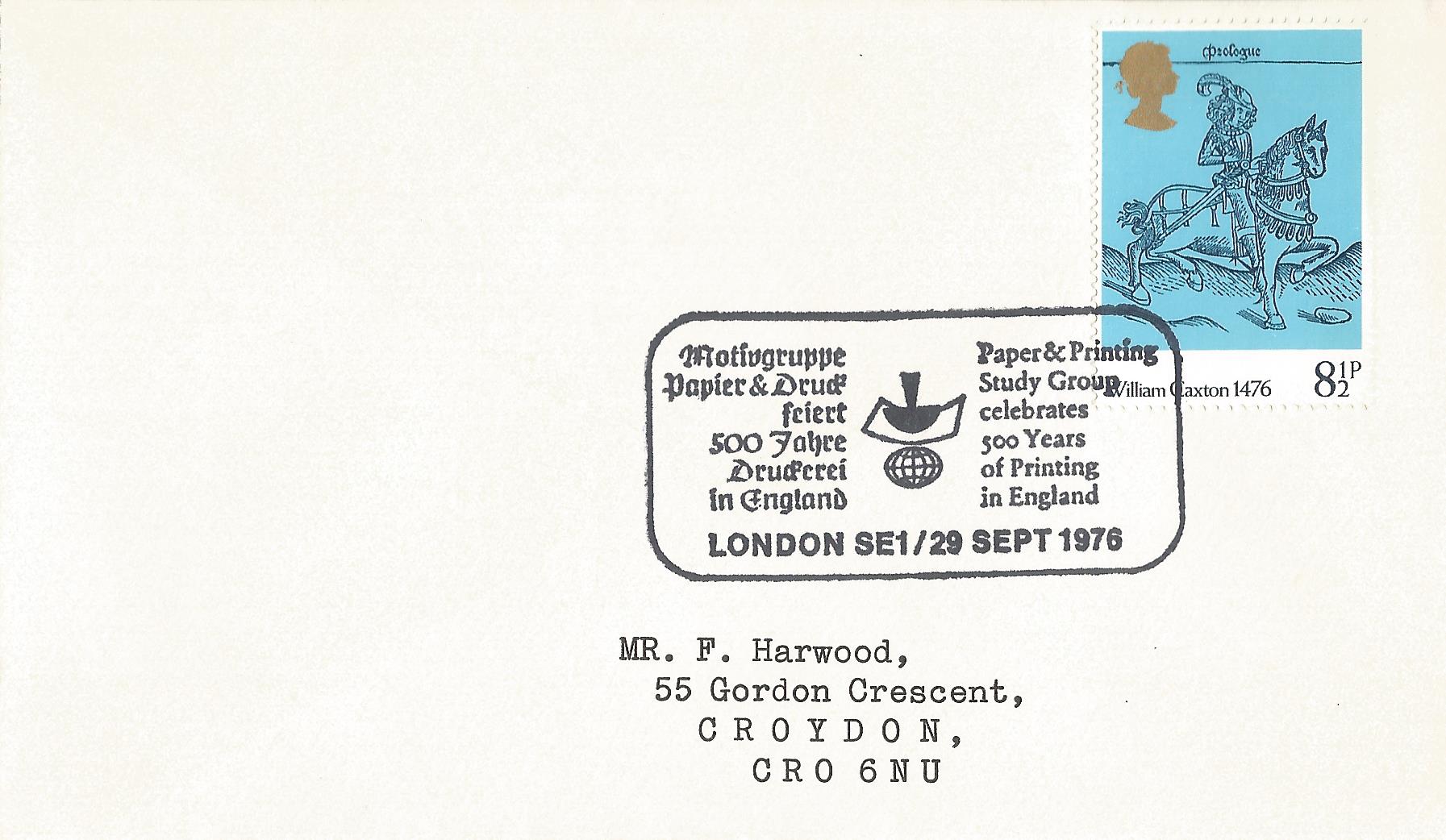 Paper & Printing Study Group celebrates 500 years of Printing in England London SE1_3128