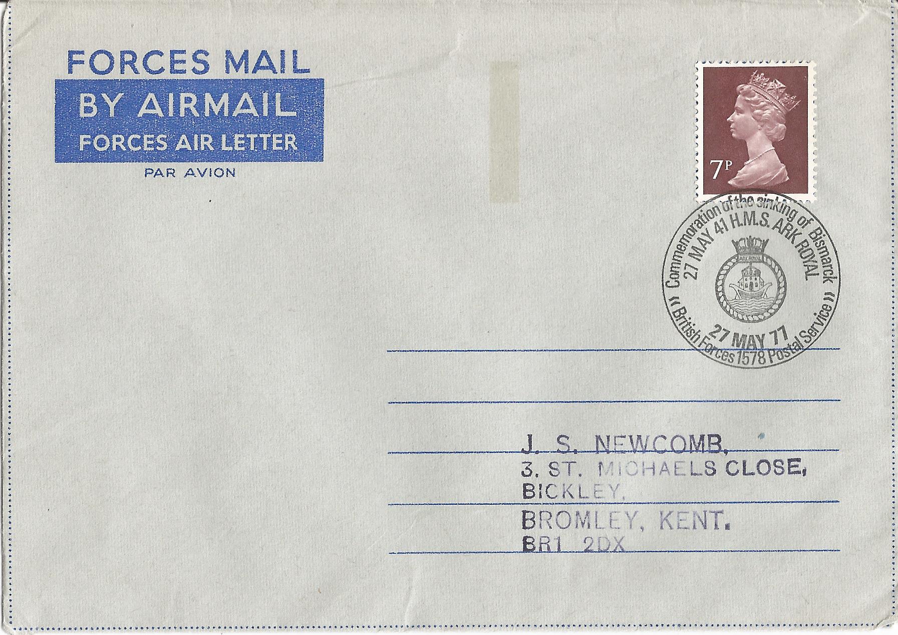 Commemorating of the Sinking of Bismark 27 May 41 HMS Ark Royal BFPS_3259