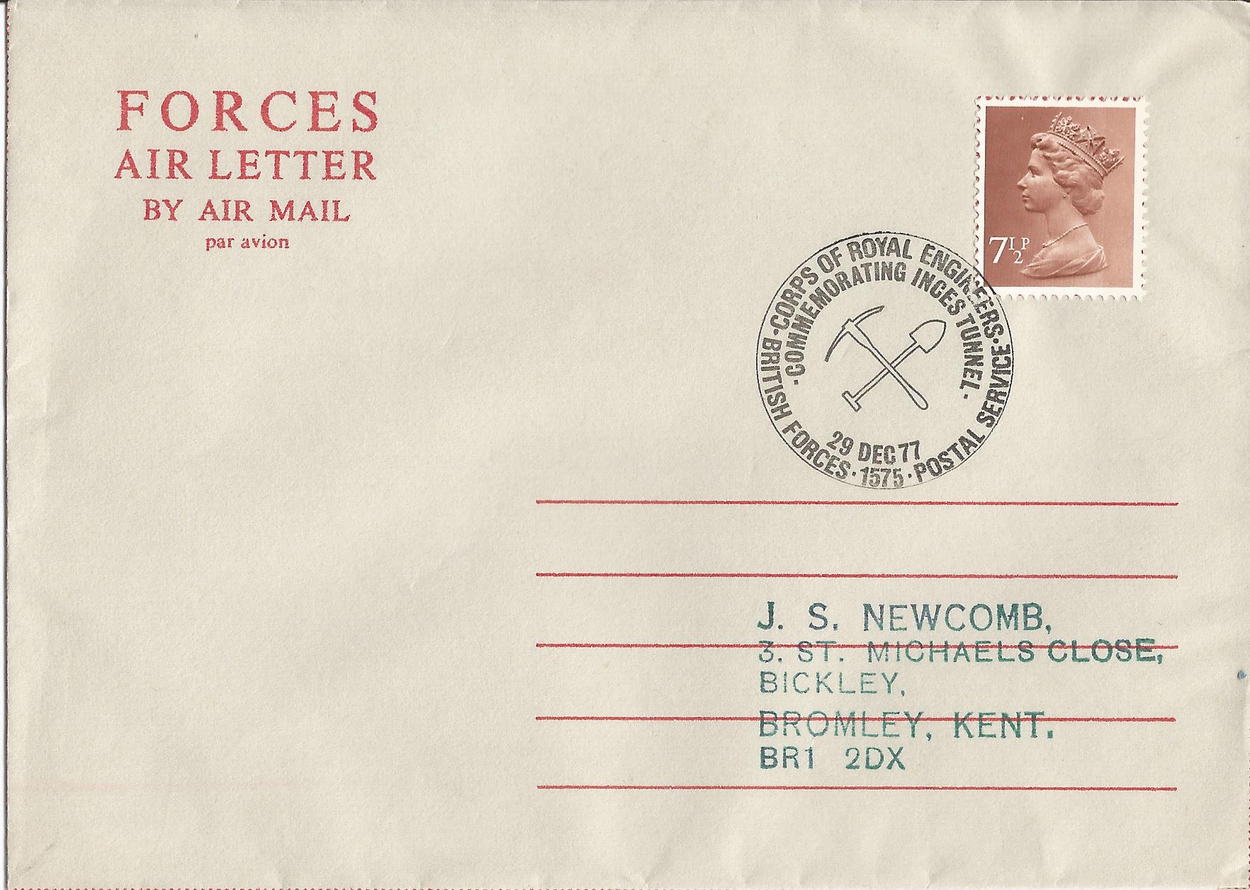 Corps of Royal Engineers Commemorating Inces Tunnel BFPS_3441