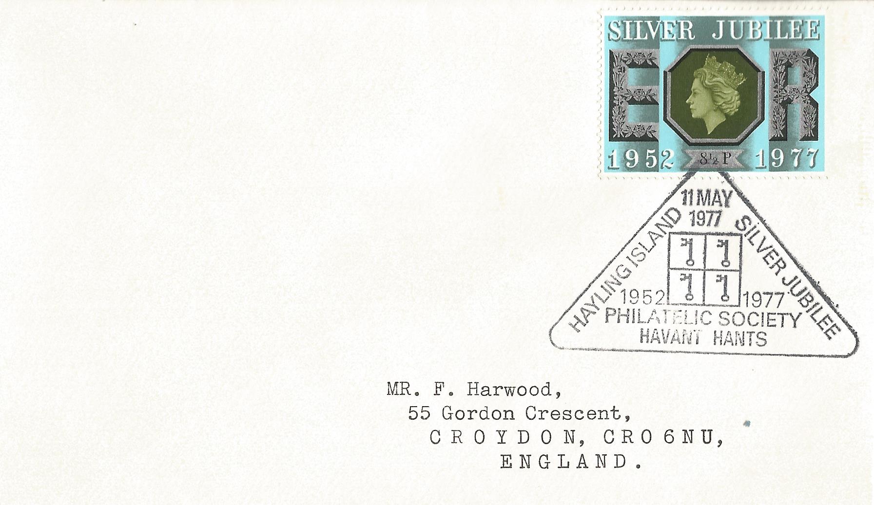 Hayling Island Silver Jubilee Philatelic Society 1952 1977 Havant Hants_3220