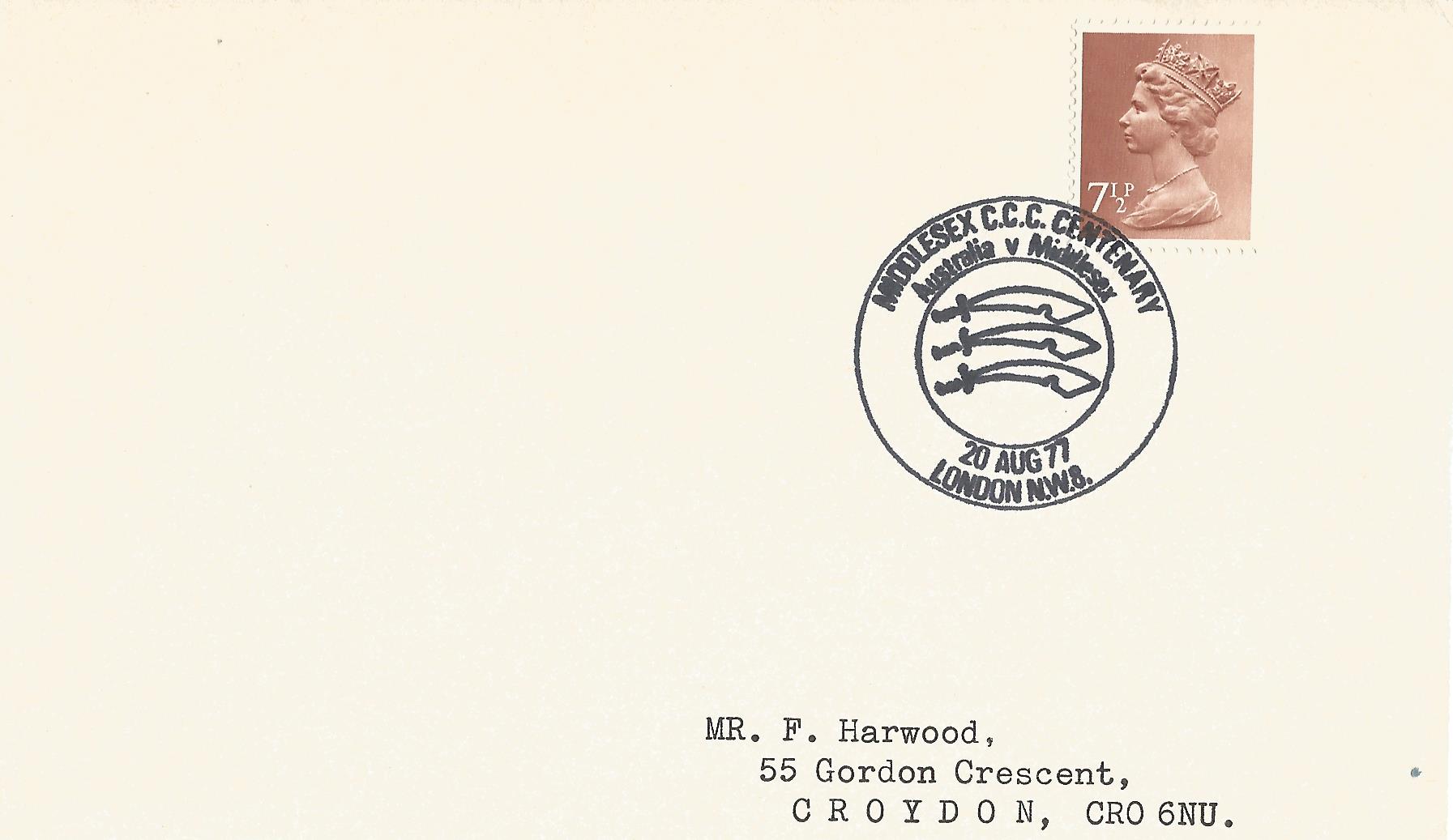 Middlesex CCC Centenary Australia v Middlesex London NW8_3369