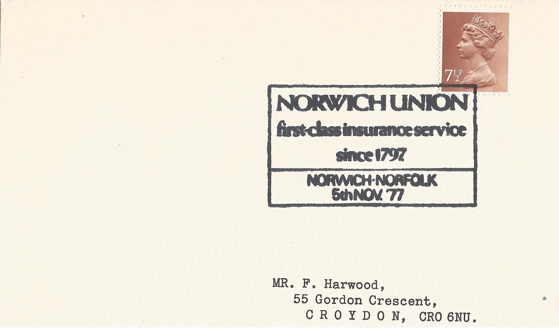 Norwich Union first class insurance service since 1797 Norwich Norfolk_3429