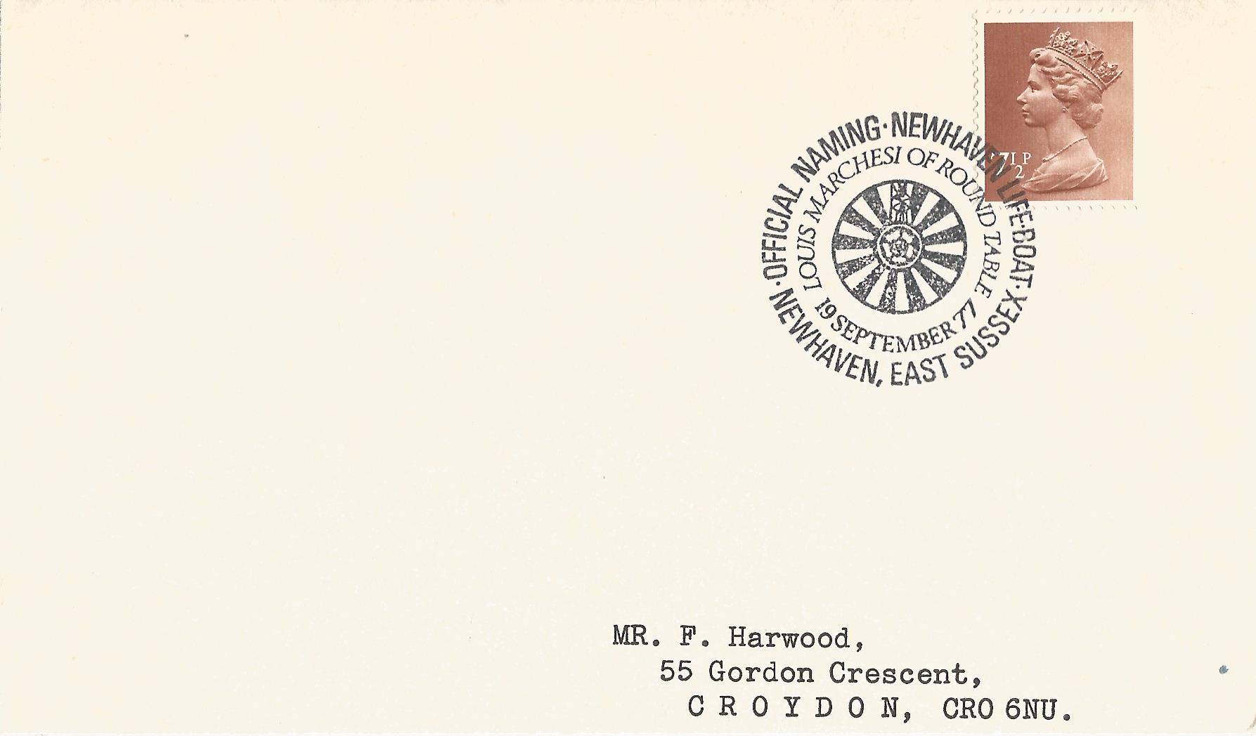 Official Naming Newhaven Life-Boat Louis Marchesi of Round Table Newhaven East Sussex_3394
