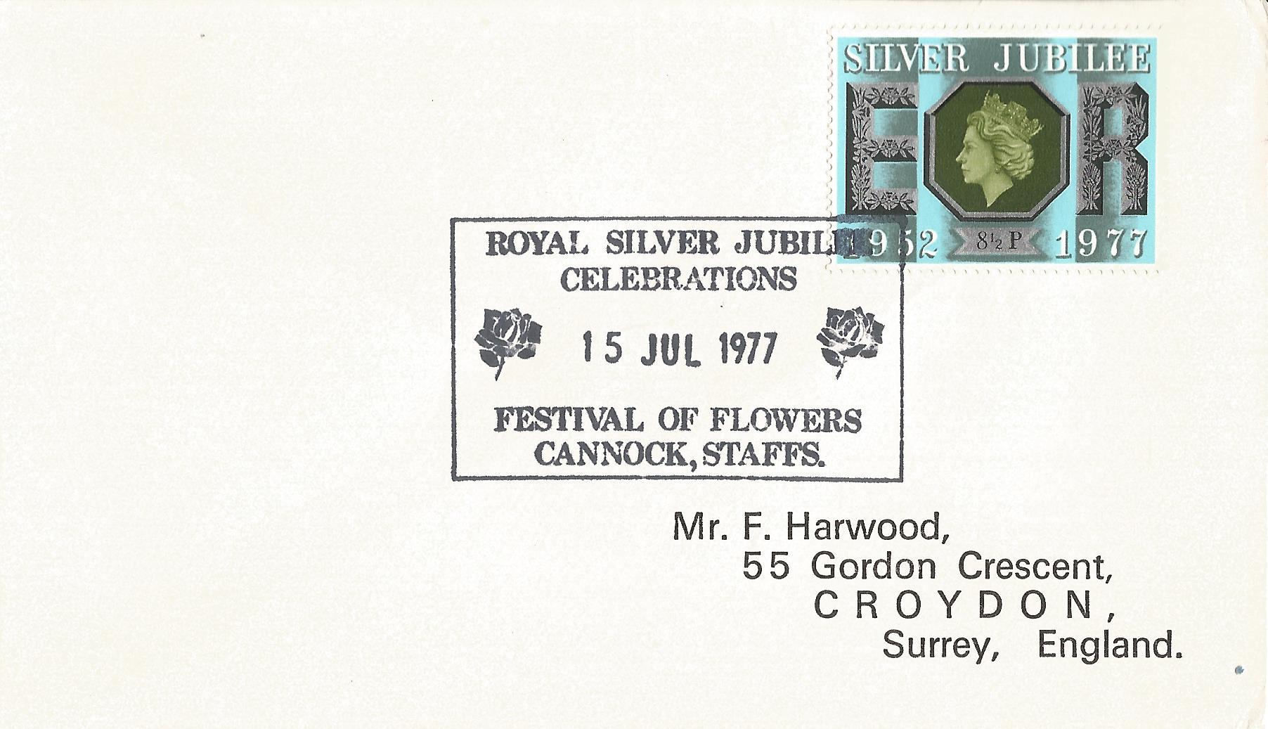 Royal Silver Jubilee Celebrations Festival of Flowers Cannock Staffs_3334