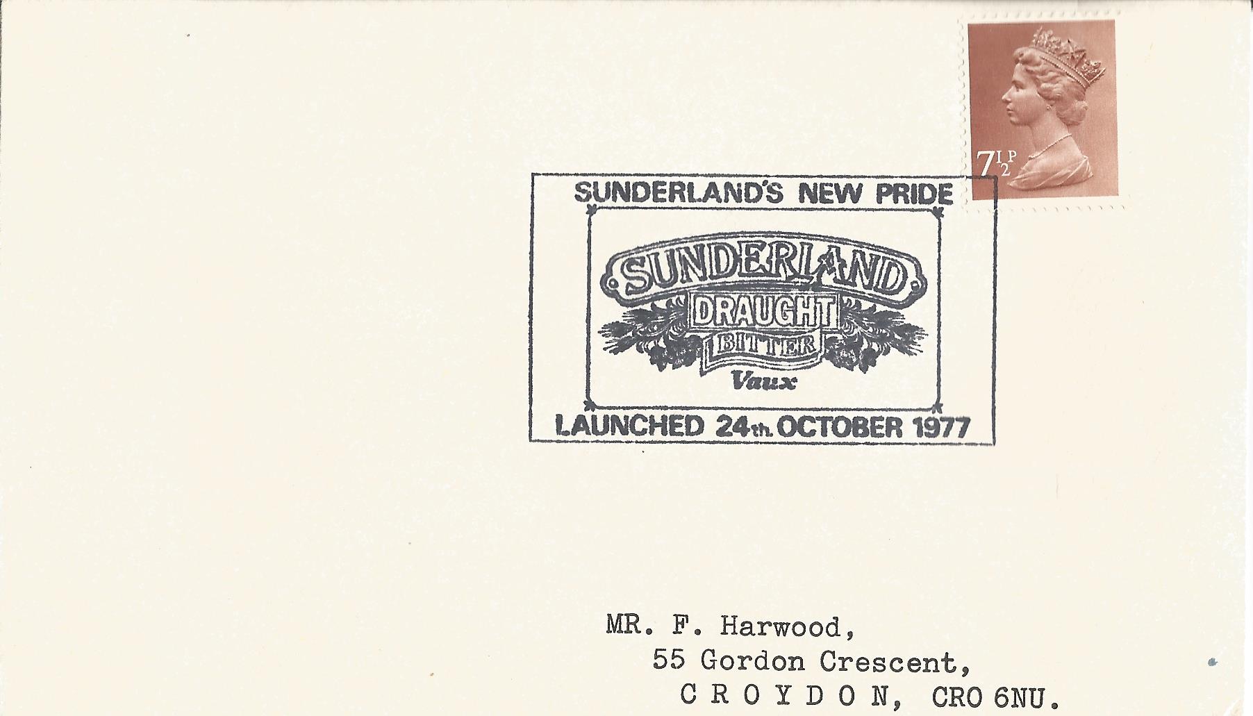 Sunderland's New Pride Sunderland Draught Bitter Vaux Launched 24th October 1977_3420