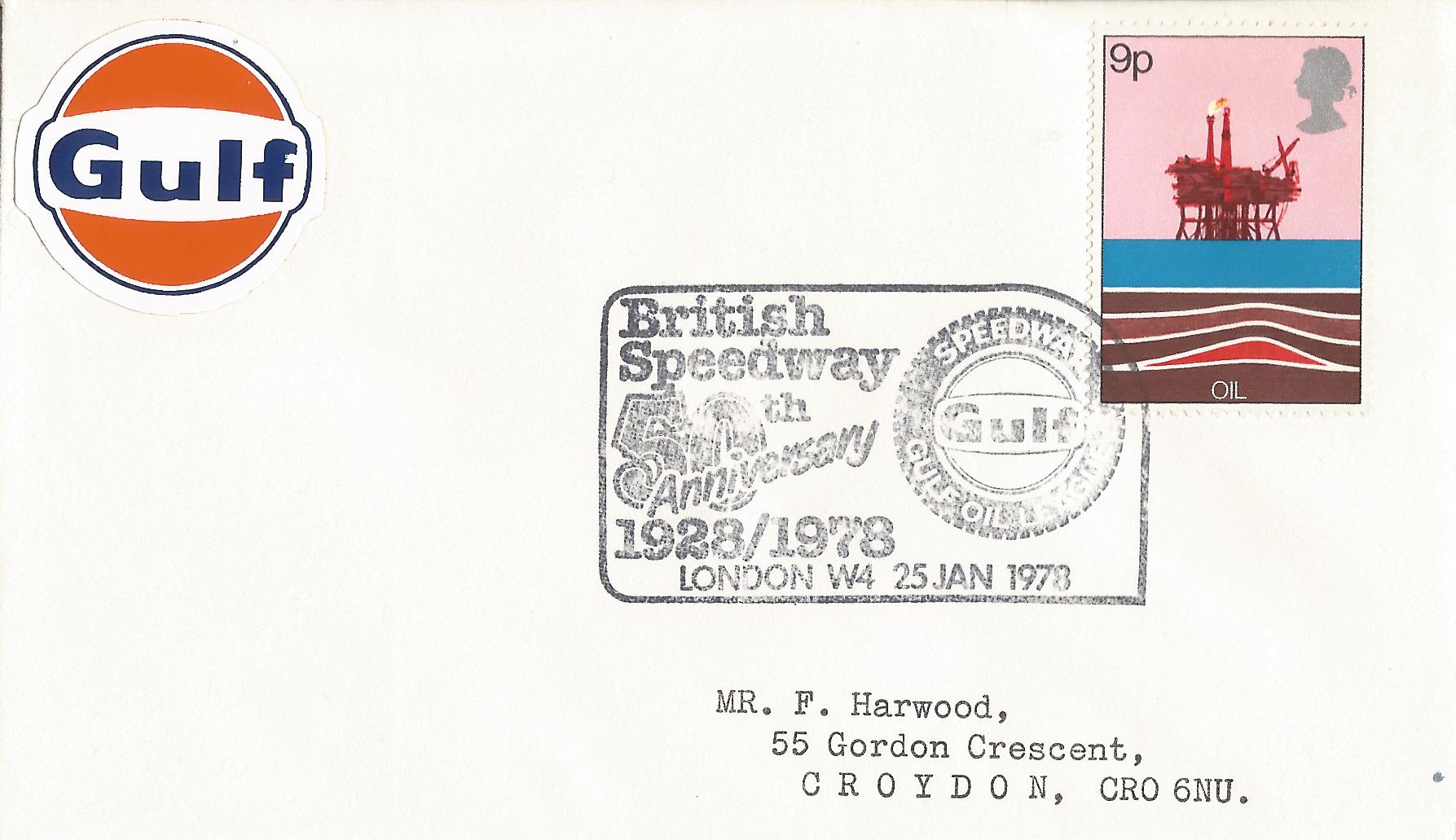 British Speedway 50th Anniversary 1928 1978 Speedway Gulf Oil League London W4_3449