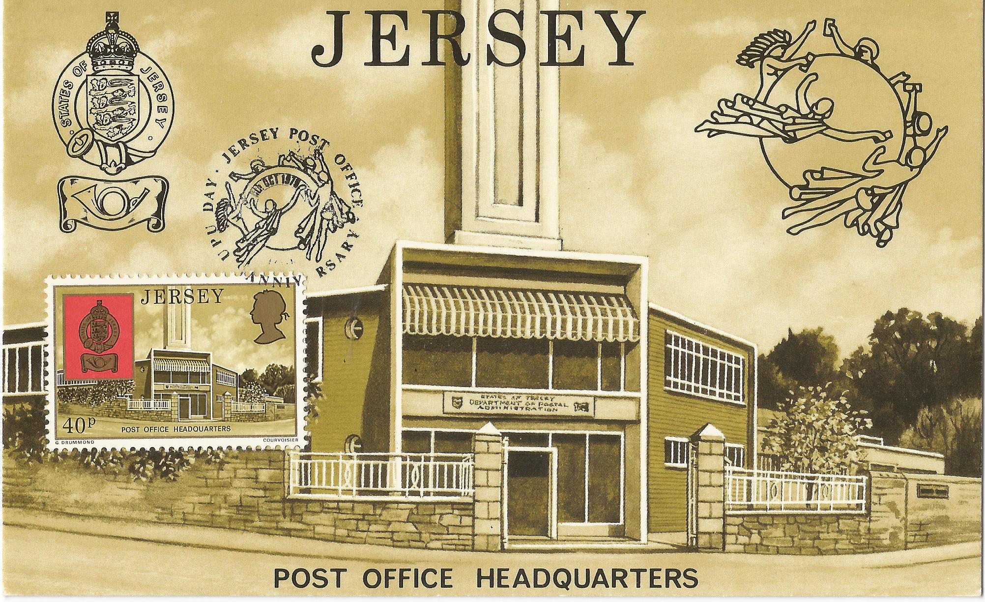 Anniversary  UPU Day Jersey Post Office_J87