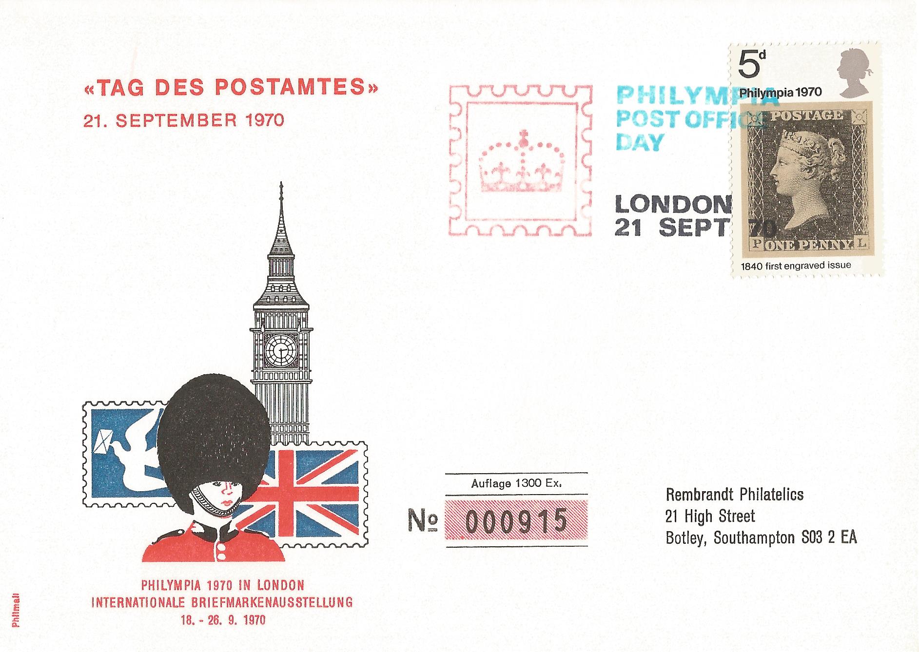 Philympia Post Office Day London_1483