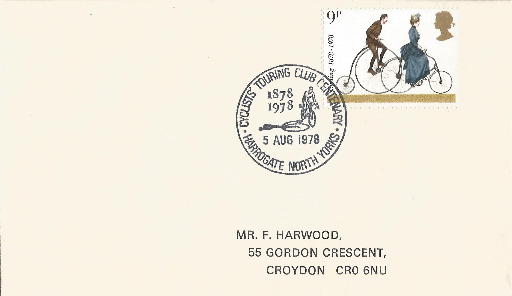 Cyclists' Touring Club Centenary 1878 1978 Harrogate North Yorks_3630