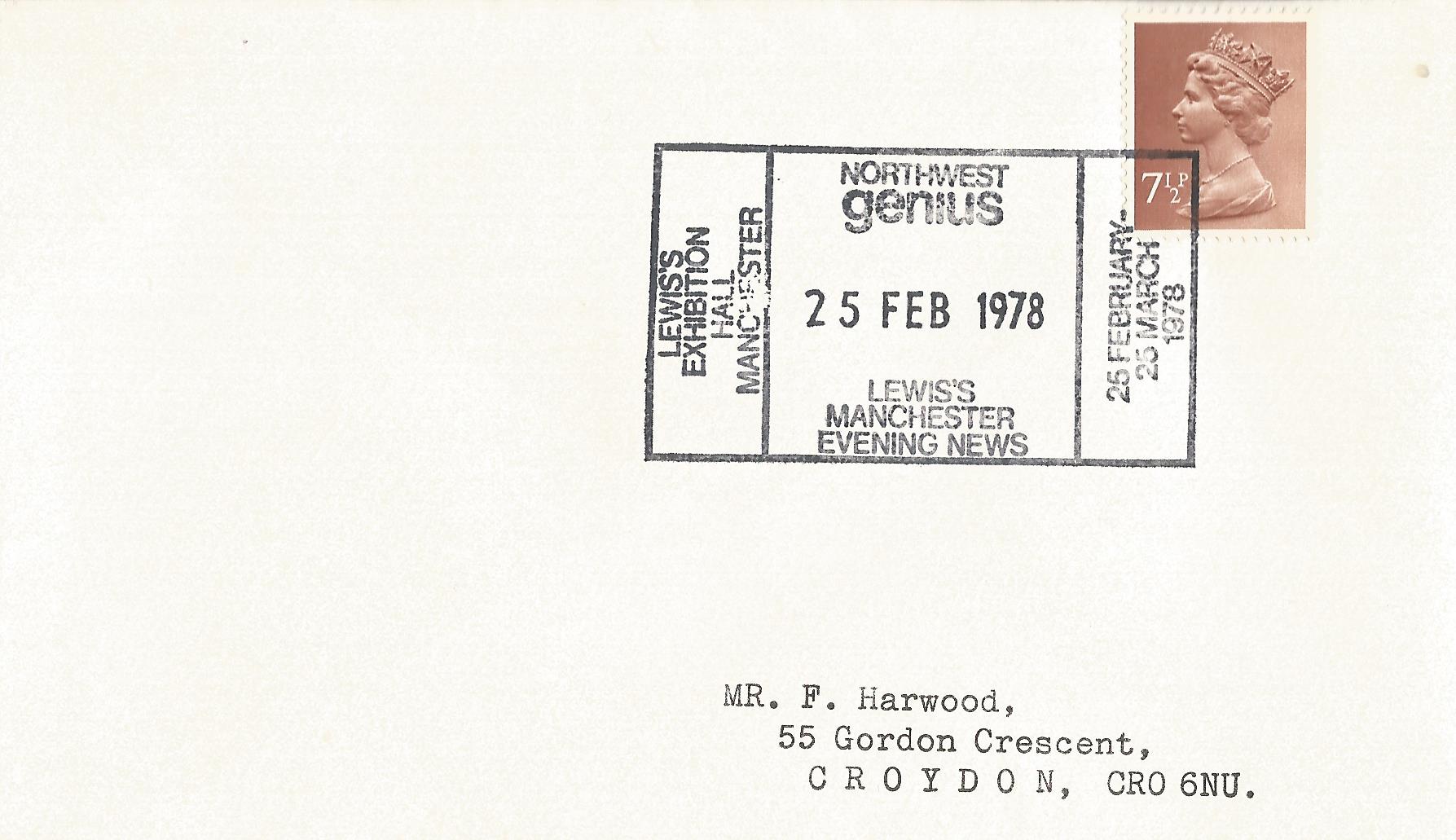 Northwest genius Lewis's Manchester Evening News 25 February-25 March 1978 Lewis's Exhibition Hall Manchester_3462
