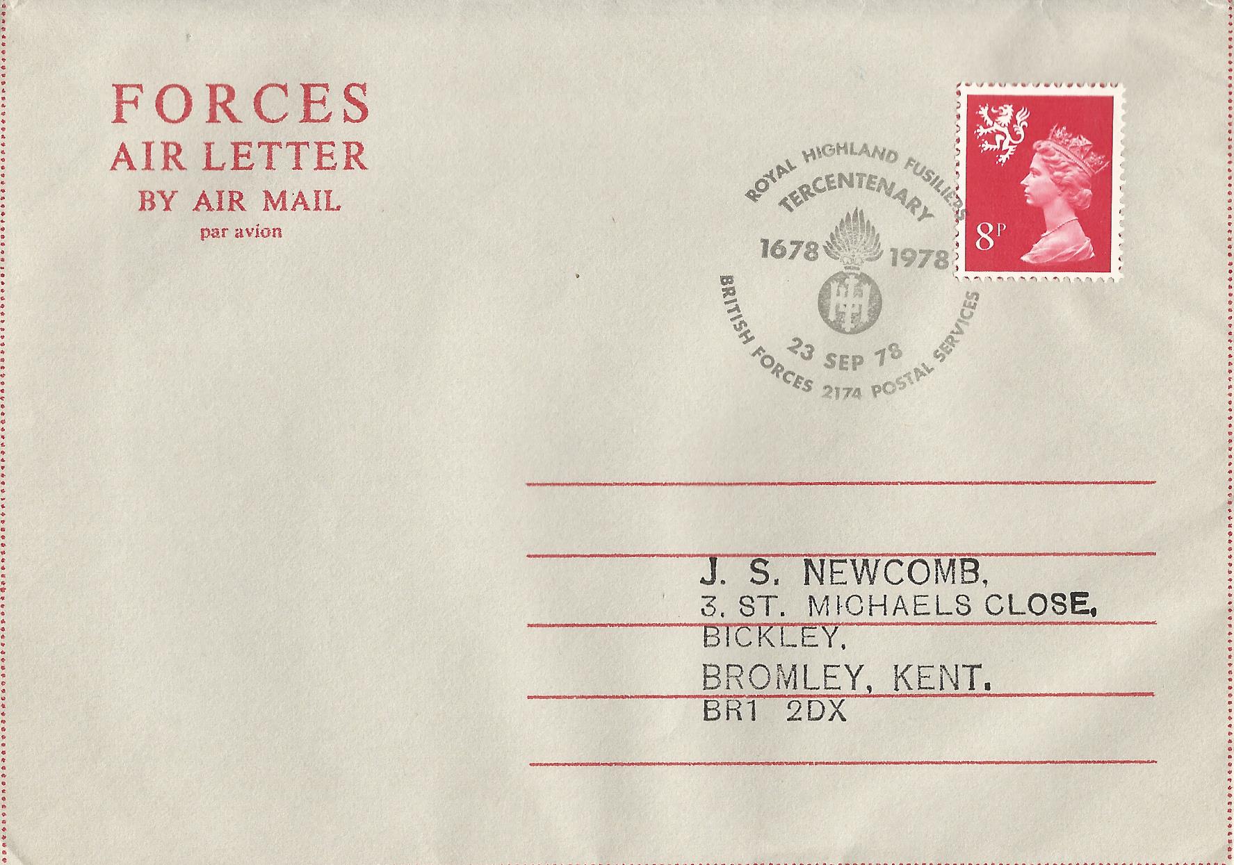 Royal Highland Fusiliers Tercentenary 1678 1978 BFPS_3672
