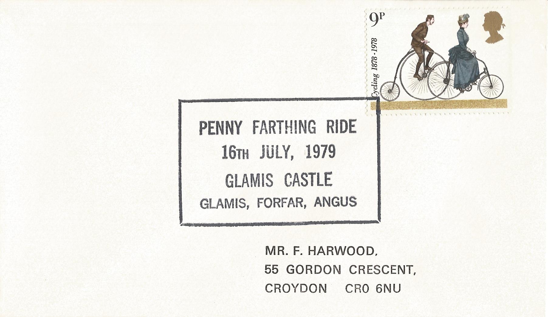 Penny Farthing Ride Glamis Castle Glamis Forfar Angus_3913