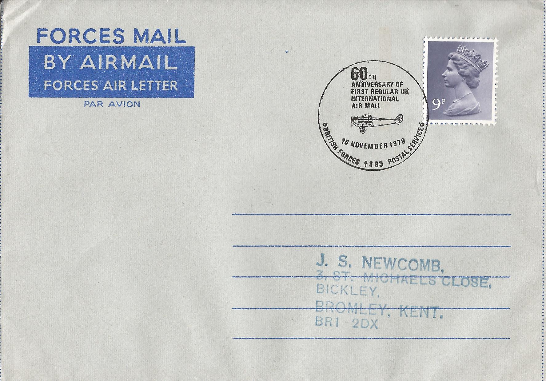 60th Anniversary of First Regular UK International Air Mail BFPS_4070