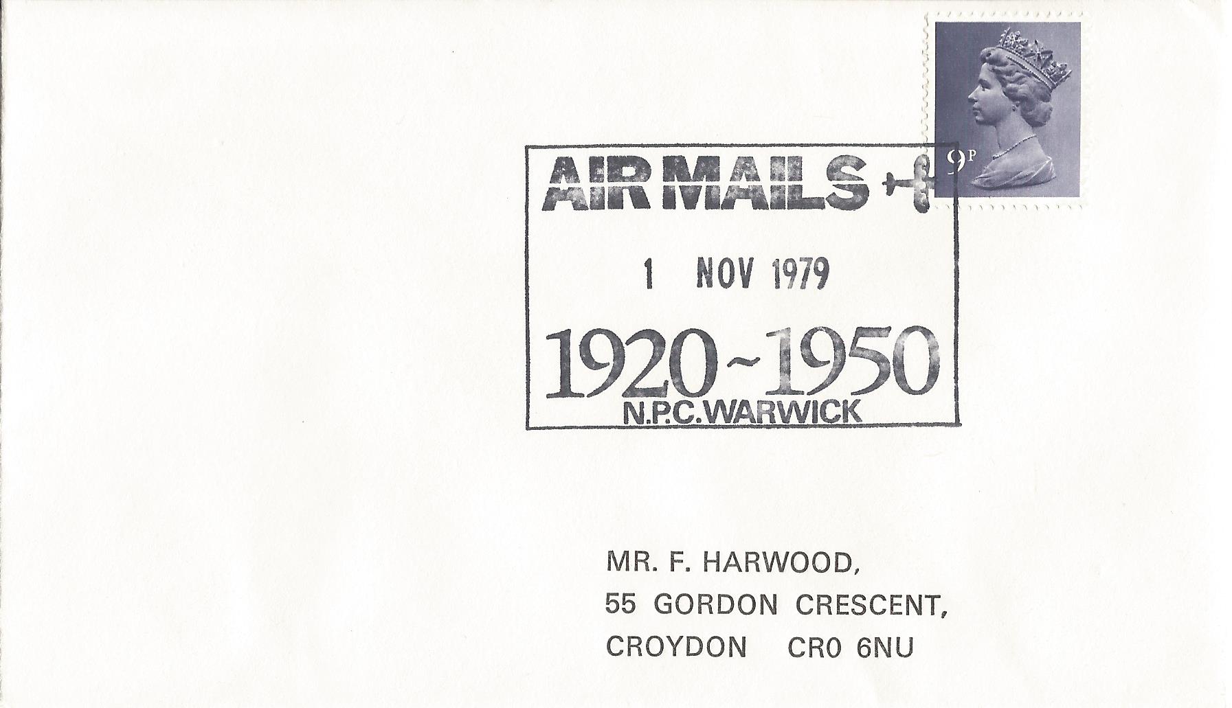 Air Mails 1920-1950 NPC Warwick_4060