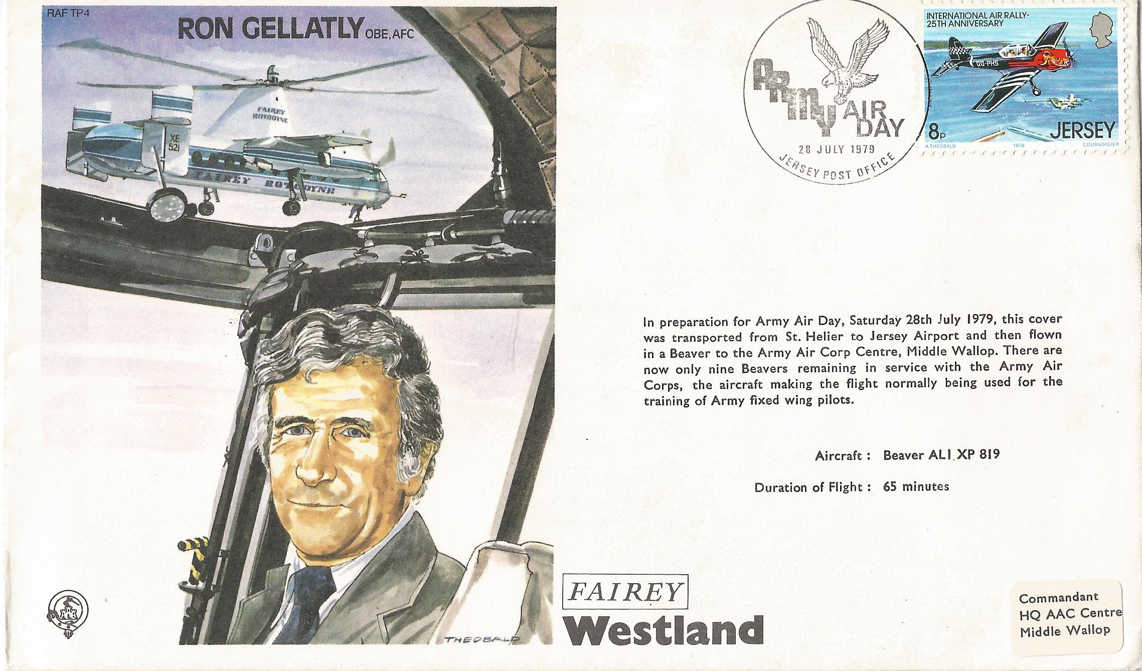 Army Air Day Jersey Post Office_J85